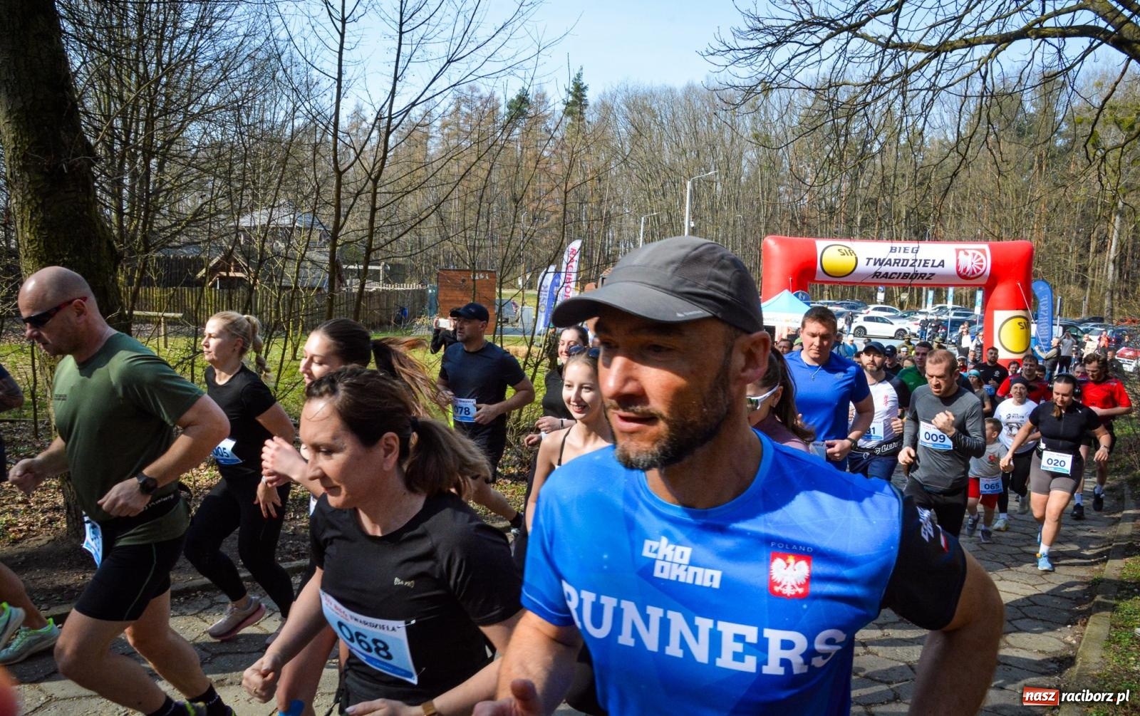 Zdjęcie w galerii na portalu naszraciborz.pl: Mateusz Wolnik zwycięzcą XIV Biegu Twardziela w Raciborzu wiadomości z regionu
