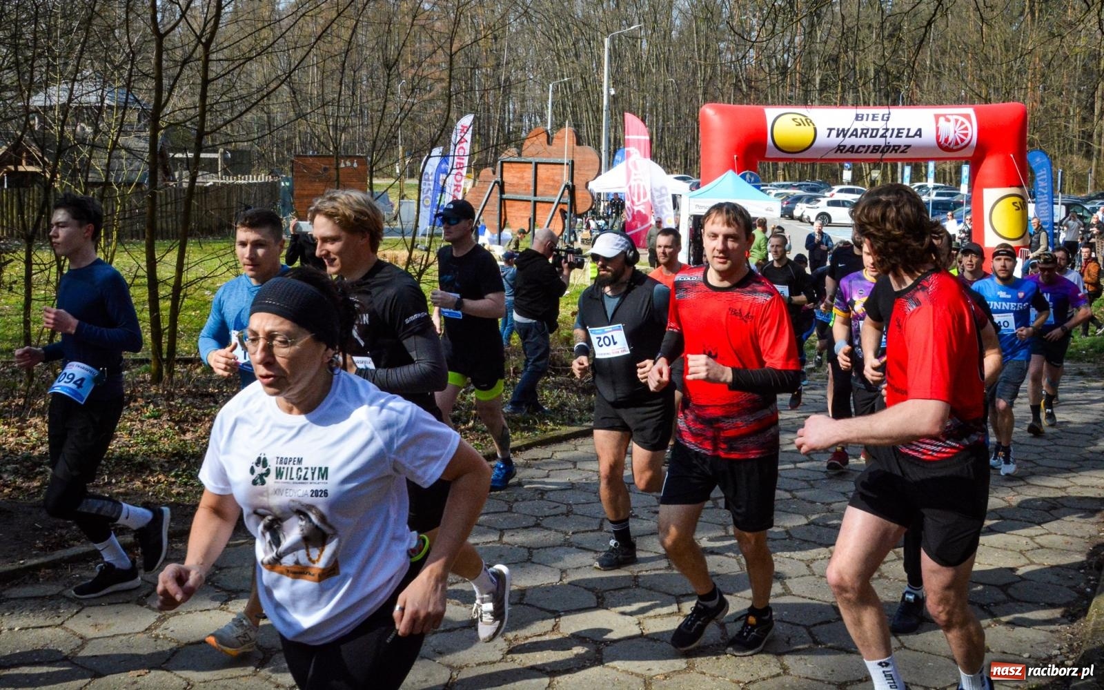 Zdjęcie w galerii na portalu naszraciborz.pl: Mateusz Wolnik zwycięzcą XIV Biegu Twardziela w Raciborzu wiadomości z regionu