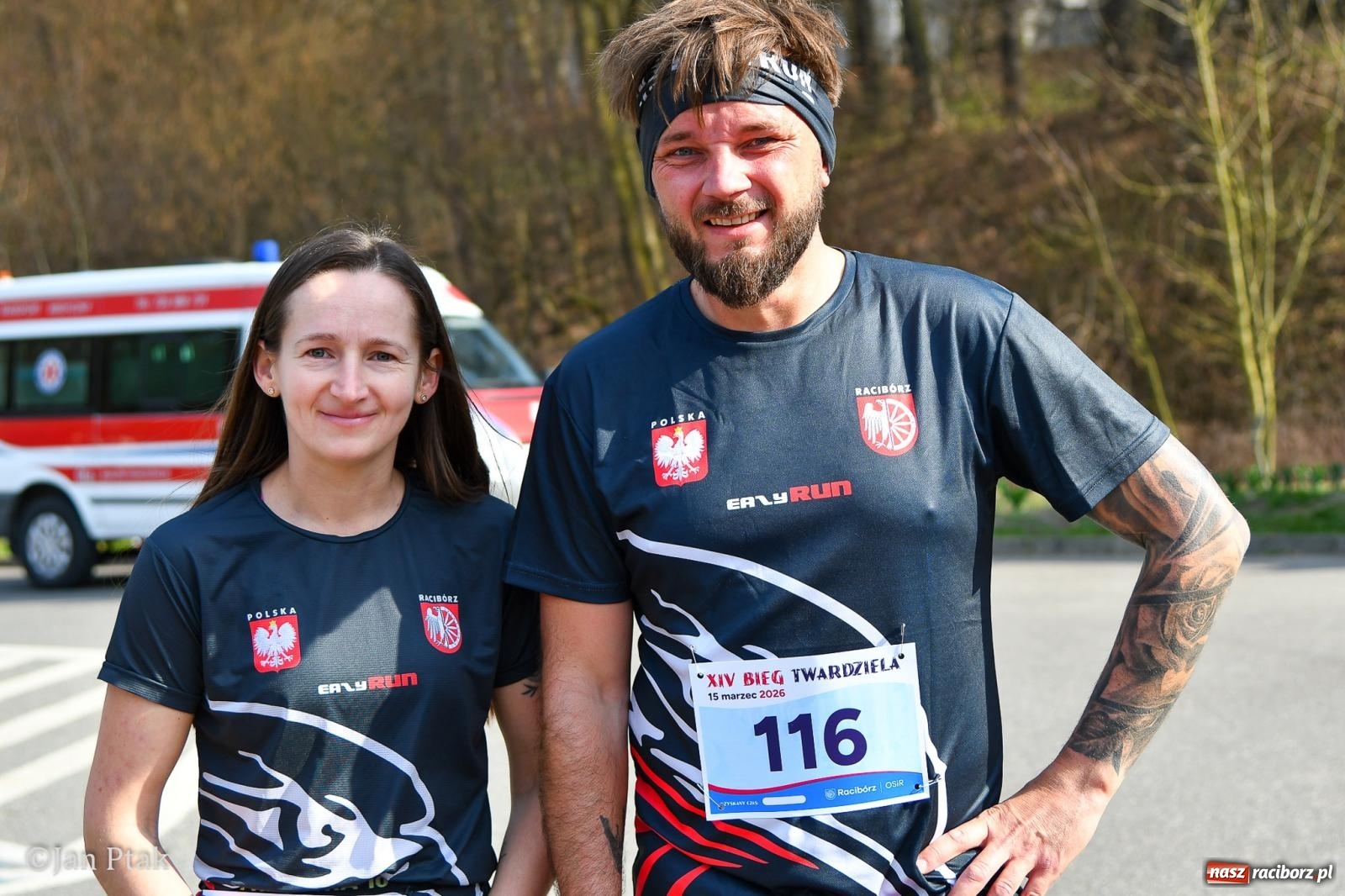 Zdjęcie w galerii na portalu naszraciborz.pl: Mateusz Wolnik zwycięzcą XIV Biegu Twardziela w Raciborzu wiadomości z regionu