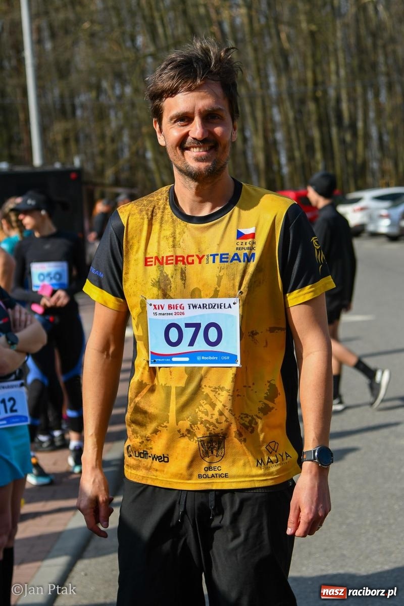 Zdjęcie w galerii na portalu naszraciborz.pl: Mateusz Wolnik zwycięzcą XIV Biegu Twardziela w Raciborzu wiadomości z regionu