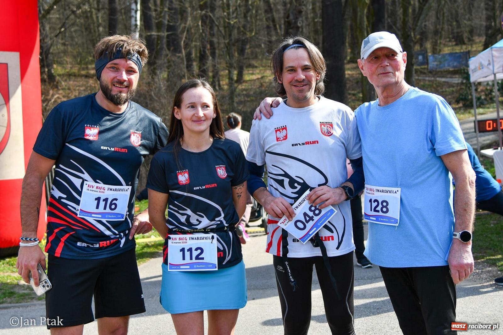 Zdjęcie w galerii na portalu naszraciborz.pl: Mateusz Wolnik zwycięzcą XIV Biegu Twardziela w Raciborzu wiadomości z regionu