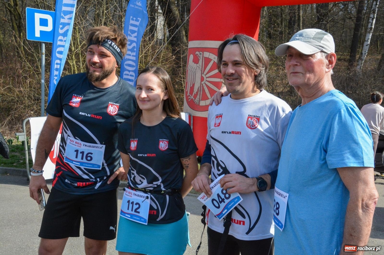 Zdjęcie w galerii na portalu naszraciborz.pl: Mateusz Wolnik zwycięzcą XIV Biegu Twardziela w Raciborzu wiadomości z regionu