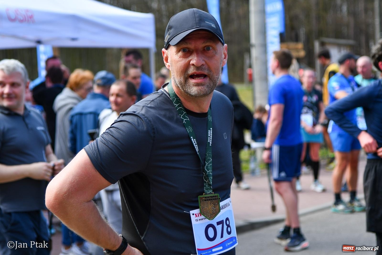 Zdjęcie w galerii na portalu naszraciborz.pl: Mateusz Wolnik zwycięzcą XIV Biegu Twardziela w Raciborzu wiadomości z regionu