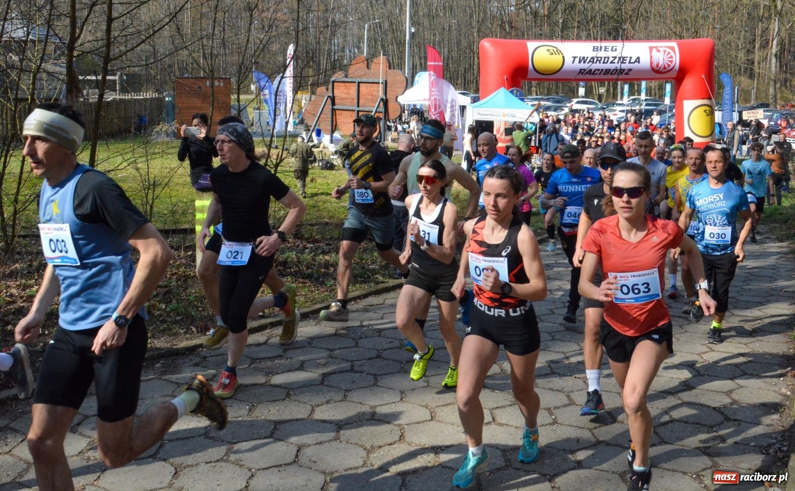Zdjęcie w galerii na portalu naszraciborz.pl: Mateusz Wolnik zwycięzcą XIV Biegu Twardziela w Raciborzu wiadomości z regionu