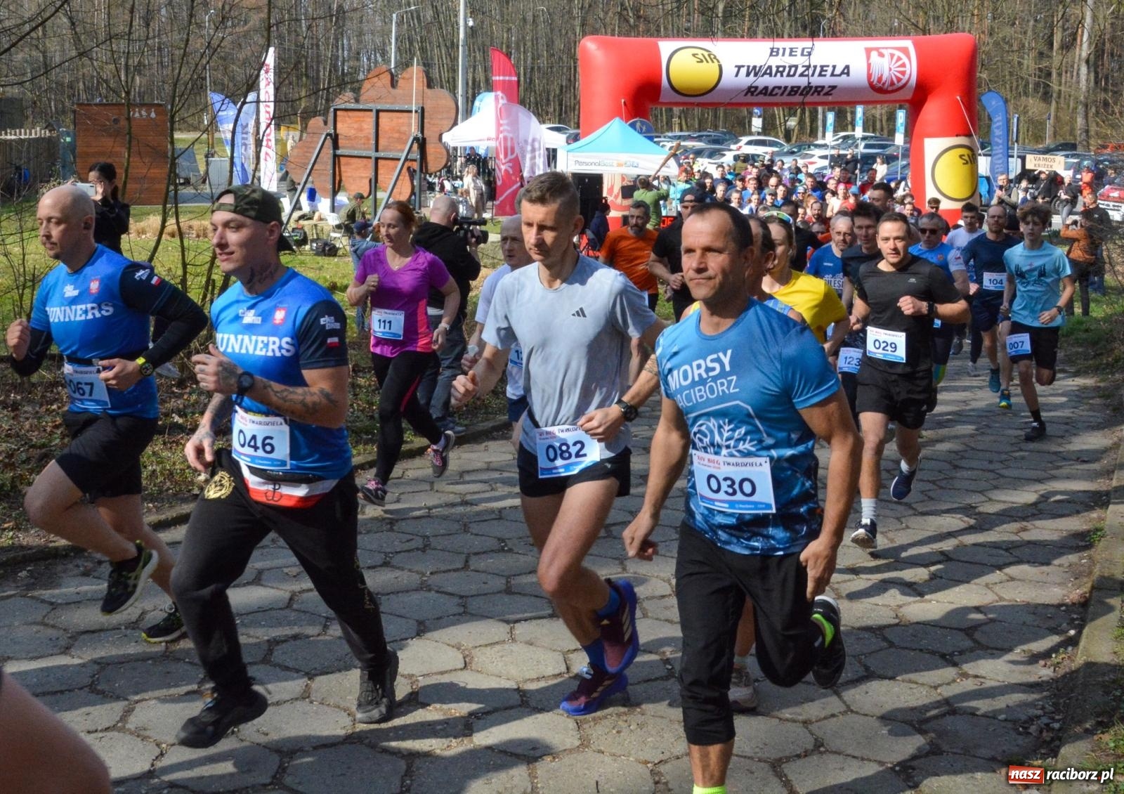 Zdjęcie w galerii na portalu naszraciborz.pl: Mateusz Wolnik zwycięzcą XIV Biegu Twardziela w Raciborzu wiadomości z regionu