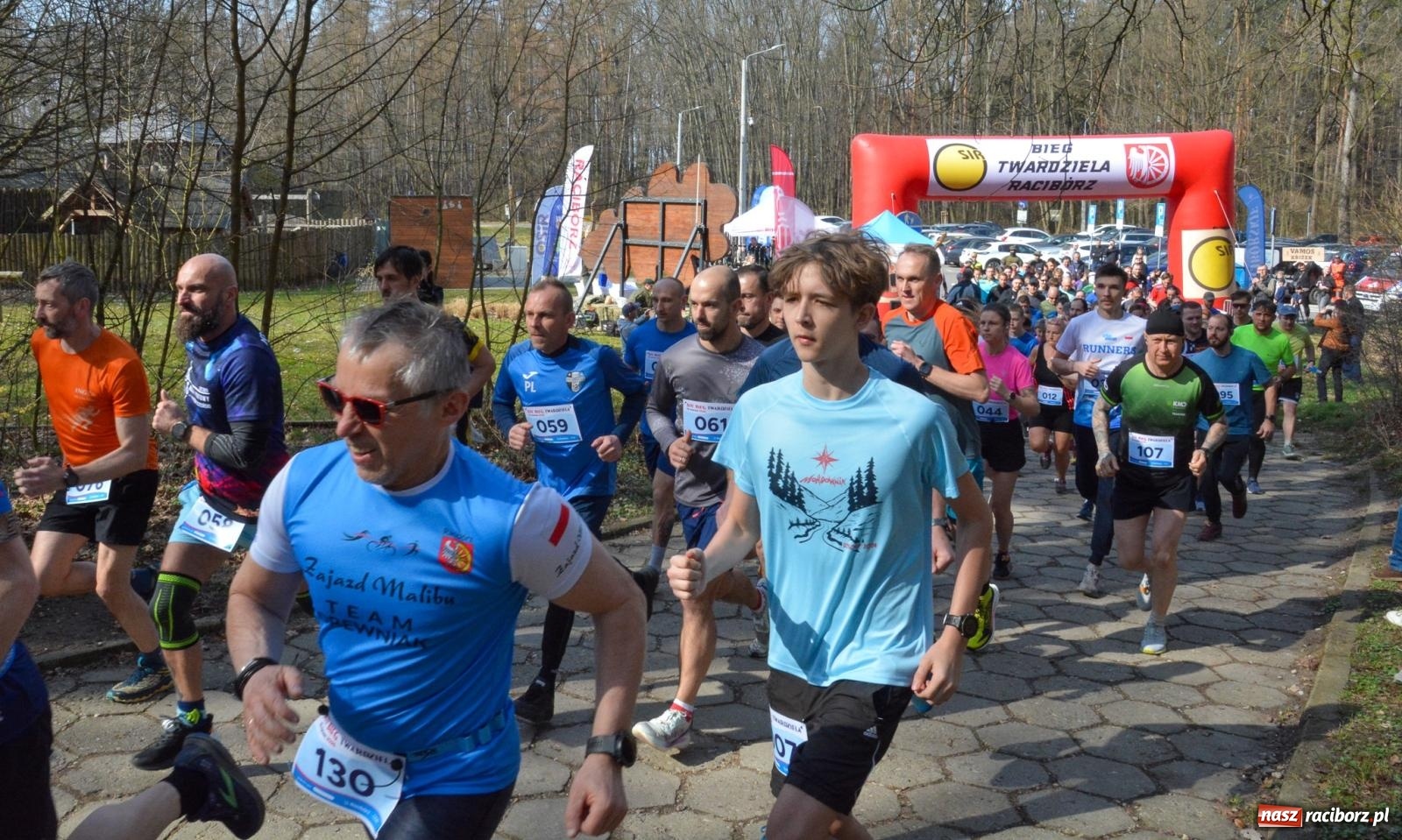 Zdjęcie w galerii na portalu naszraciborz.pl: Mateusz Wolnik zwycięzcą XIV Biegu Twardziela w Raciborzu wiadomości z regionu