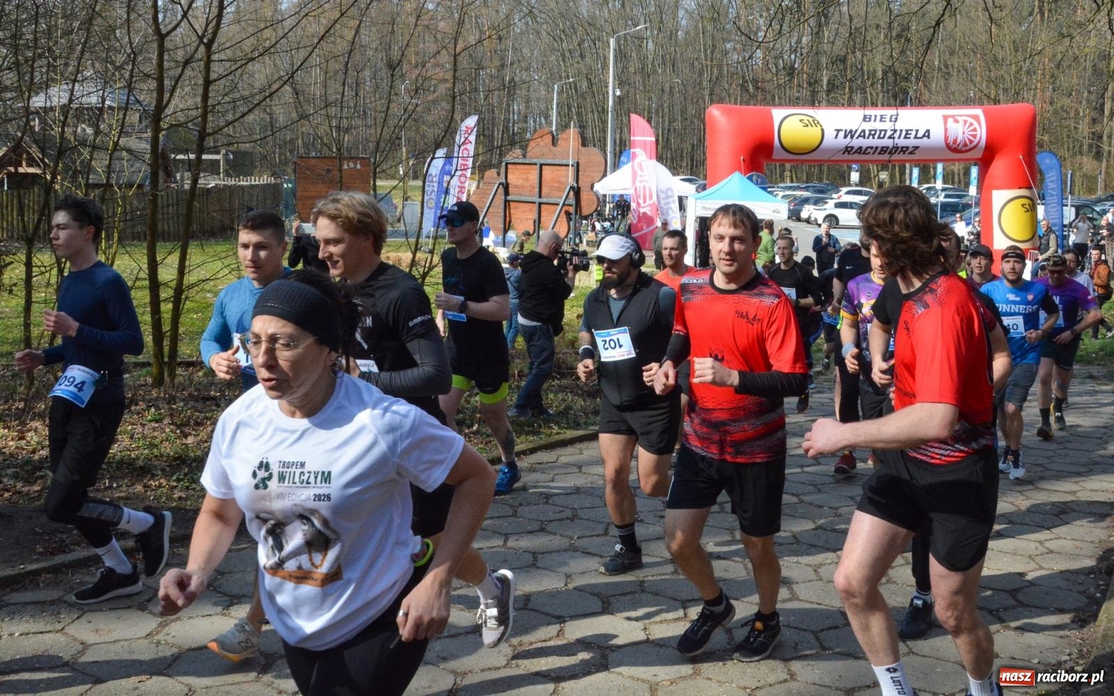 Zdjęcie w galerii na portalu naszraciborz.pl: Mateusz Wolnik zwycięzcą XIV Biegu Twardziela w Raciborzu wiadomości z regionu