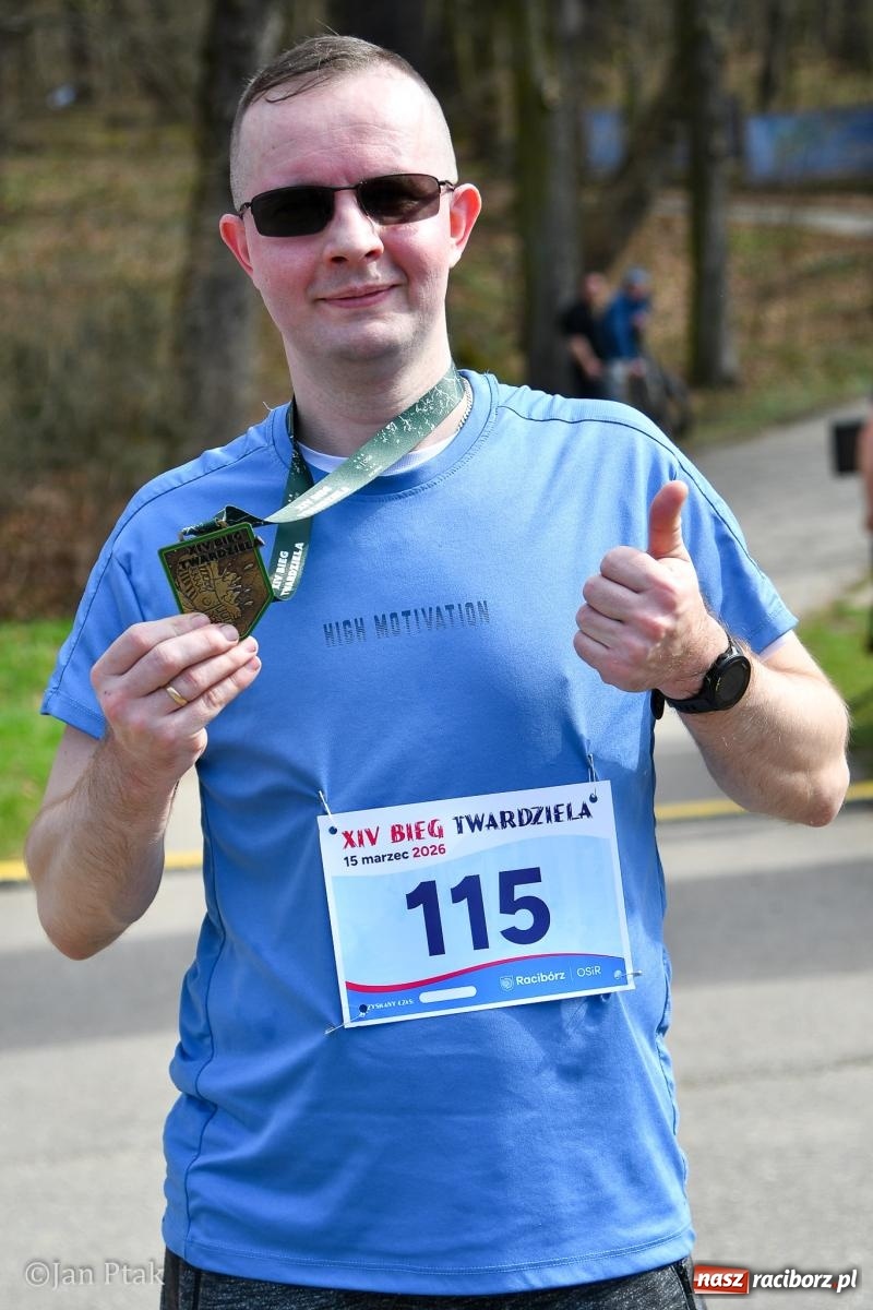 Zdjęcie w galerii na portalu naszraciborz.pl: Mateusz Wolnik zwycięzcą XIV Biegu Twardziela w Raciborzu wiadomości z regionu