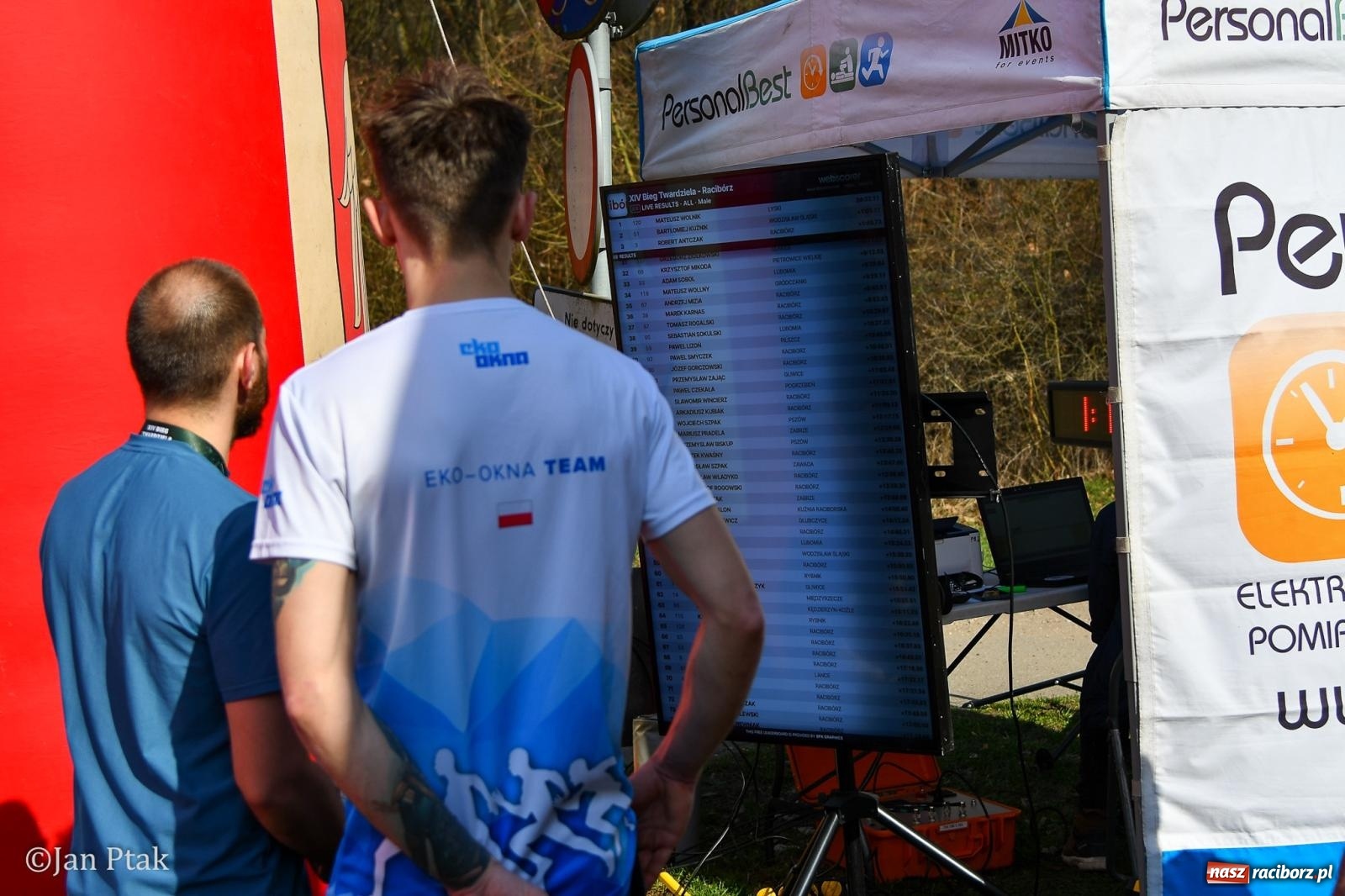 Zdjęcie w galerii na portalu naszraciborz.pl: Mateusz Wolnik zwycięzcą XIV Biegu Twardziela w Raciborzu wiadomości z regionu