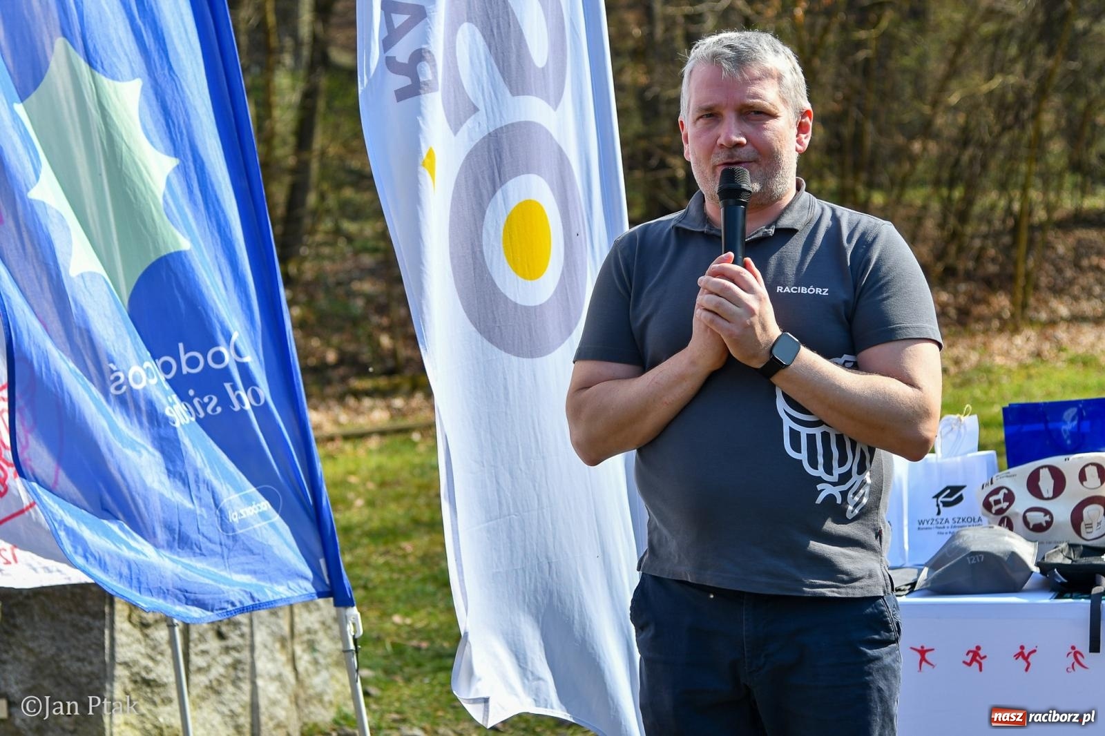 Zdjęcie w galerii na portalu naszraciborz.pl: Mateusz Wolnik zwycięzcą XIV Biegu Twardziela w Raciborzu wiadomości z regionu