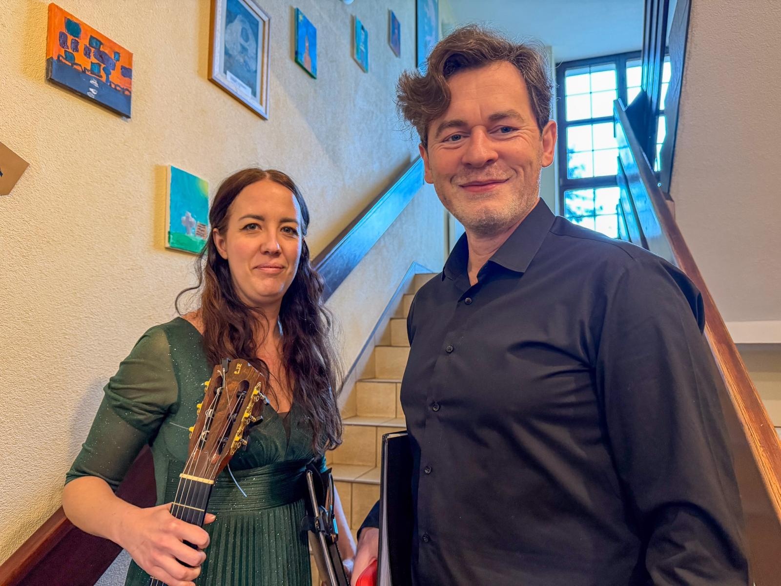 Zdjęcie w galerii na portalu naszraciborz.pl: Echo poezji w Łubowicach: Relacja z 238. urodzin Josepha von Eichendorffa wiadomości z regionu