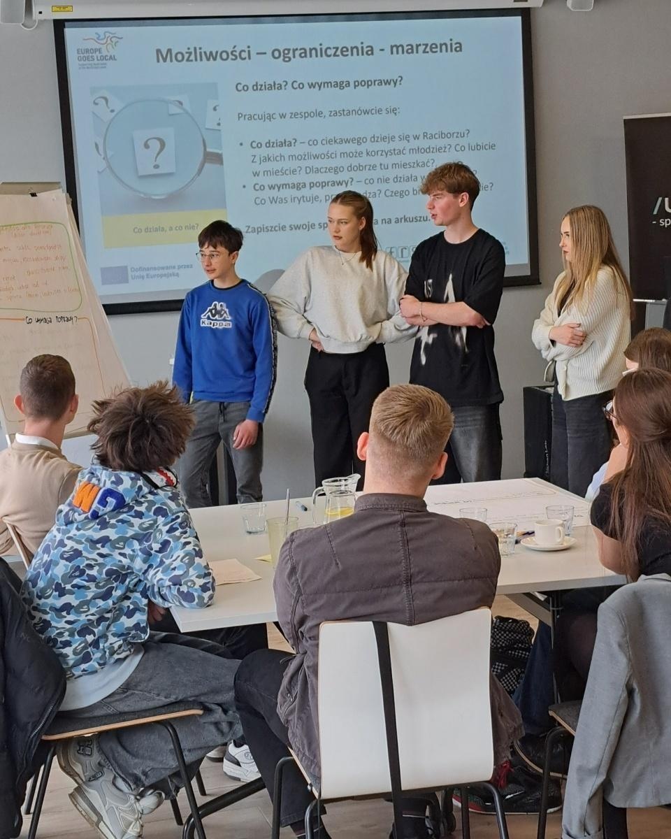 Zdjęcie w galerii na portalu naszraciborz.pl: EGL w Raciborzu. Co by było, gdyby młodzi z Raciborza stworzyli własną politykę młodzieżową wiadomości z regionu