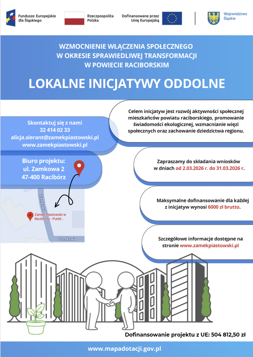Zdjęcie w galerii na portalu naszraciborz.pl: Nabór na inicjatywy oddolne w Powiecie Raciborskim. Do zdobycia do 6 tys. zł wiadomości z regionu