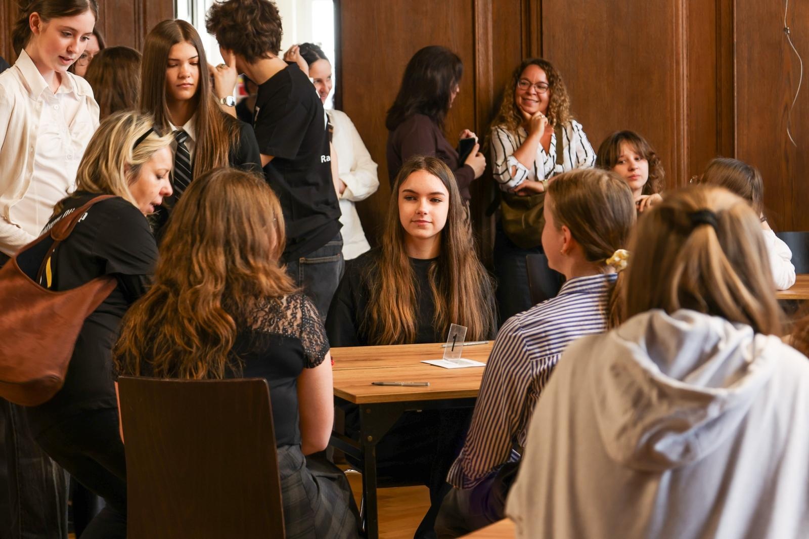 Zdjęcie w galerii na portalu naszraciborz.pl: I Powiatowy Konkurs Polonistyczny Polonistyczny Olimp wiadomości z regionu