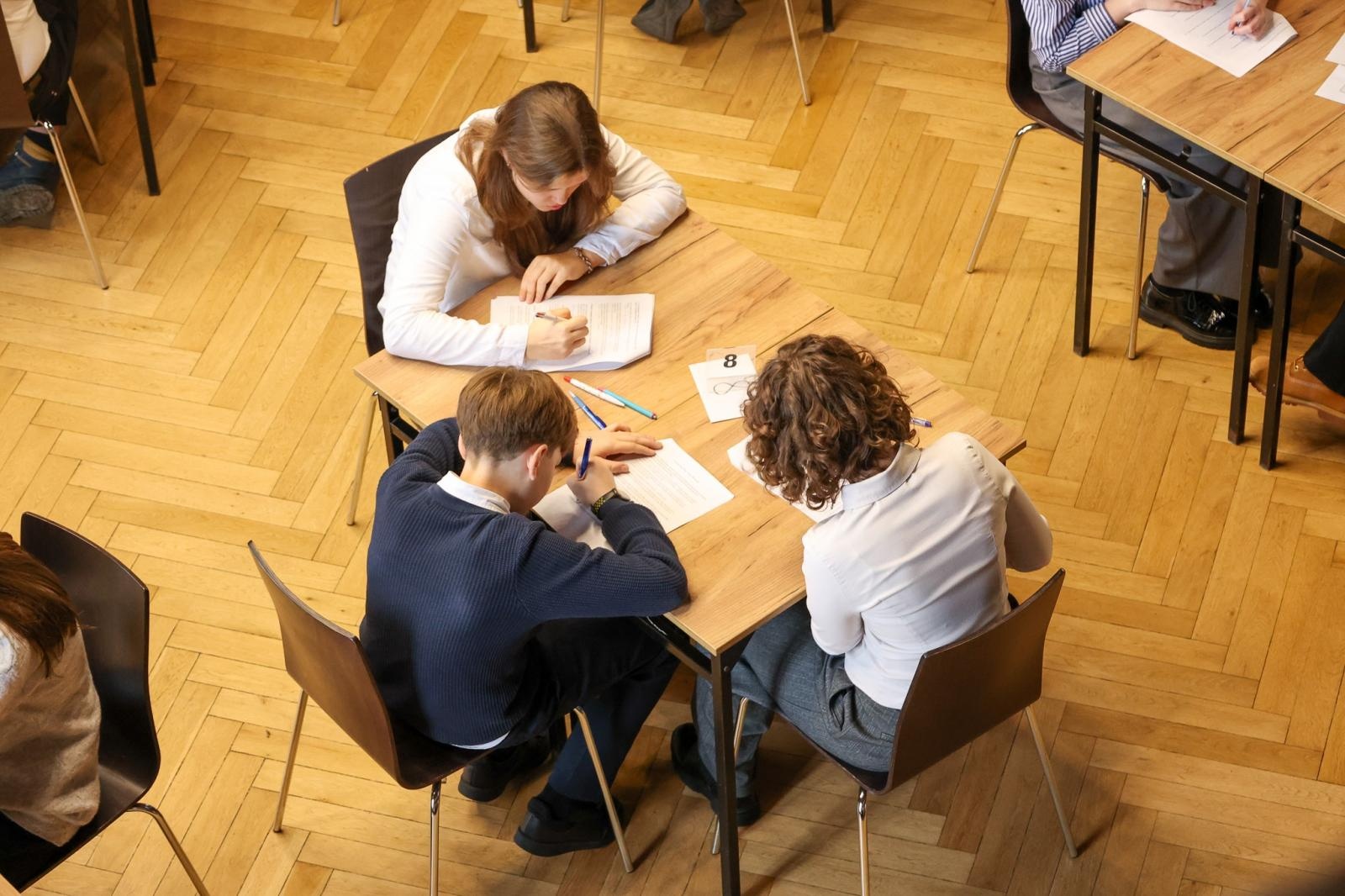 Zdjęcie w galerii na portalu naszraciborz.pl: I Powiatowy Konkurs Polonistyczny Polonistyczny Olimp wiadomości z regionu