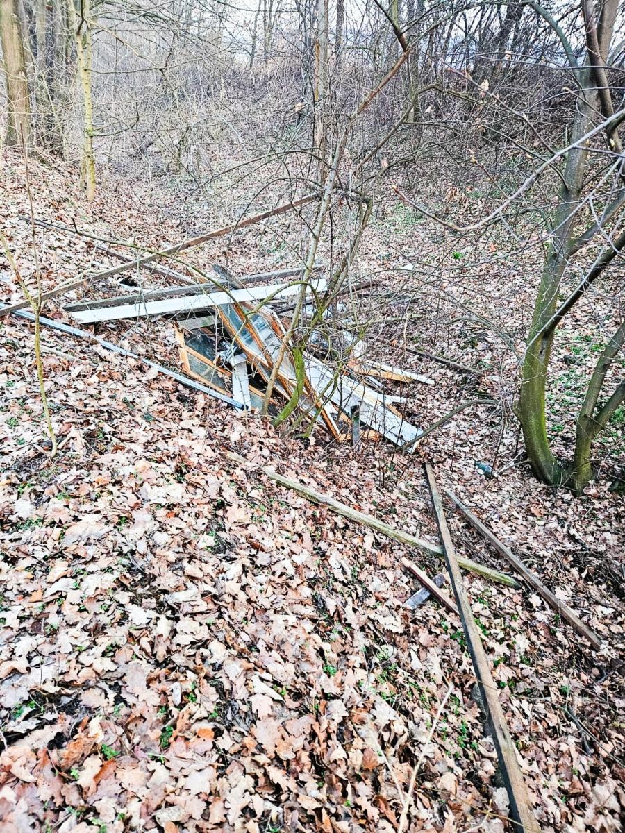 Zdjęcie w galerii na portalu naszraciborz.pl: Smutne obrazki z rezerwatu Łężczok [FOTO] wiadomości z regionu