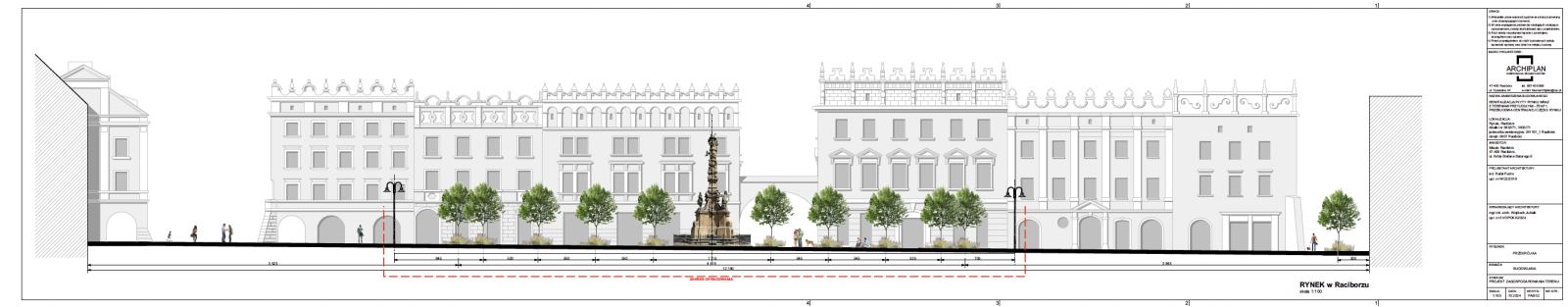 Zdjęcie w galerii na portalu naszraciborz.pl: Rusza rewitalizacja centralnej części Rynku w Raciborzu. Ratusz ogłosił przetarg [FOTO] wiadomości z regionu