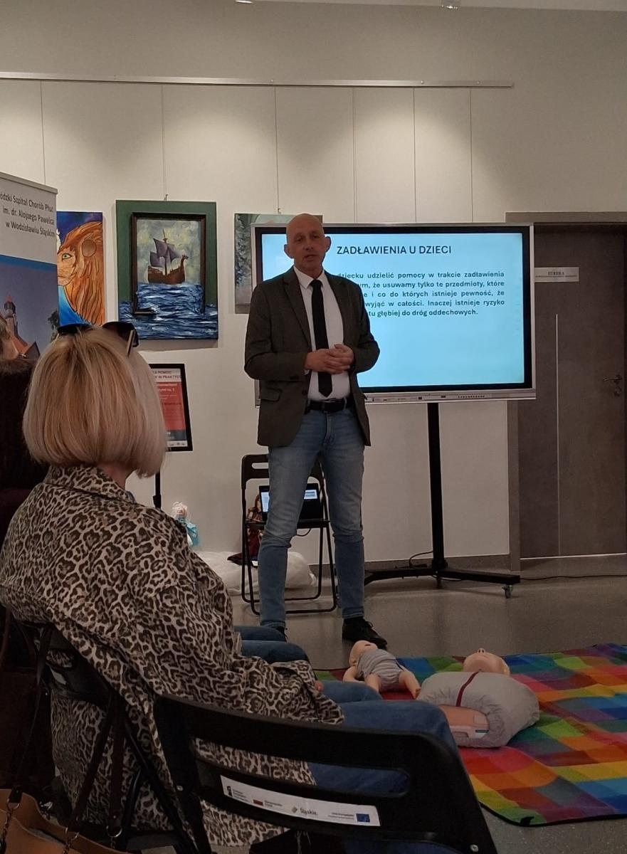 Zdjęcie w galerii na portalu naszraciborz.pl: Druga część szkolenia z pierwszej pomocy dla seniorów za nami! wiadomości z regionu