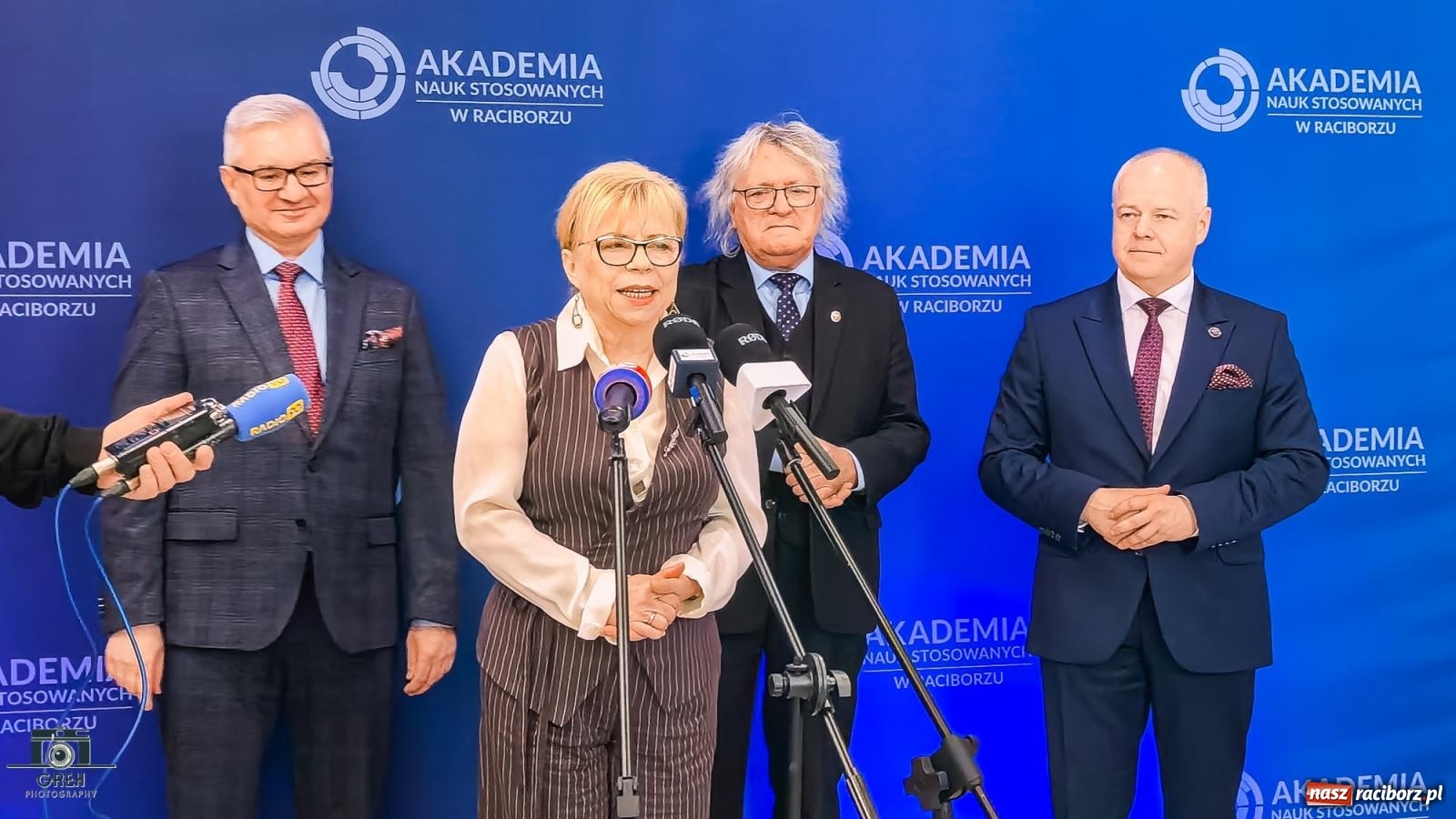 Zdjęcie w galerii na portalu naszraciborz.pl: Wiceminister Marek Gzik z wizytą w raciborskiej ANS [WIDEO]  wiadomości z regionu