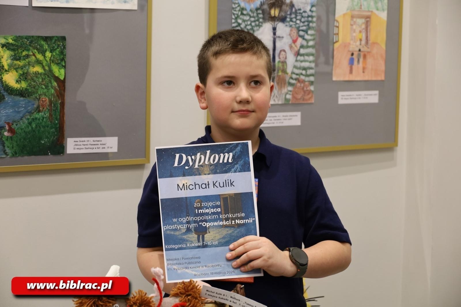 Zdjęcie w galerii na portalu naszraciborz.pl: Ogólnopolski Konkurs Plastyczny Opowieści z Narnii rozstrzygnięty wiadomości z regionu