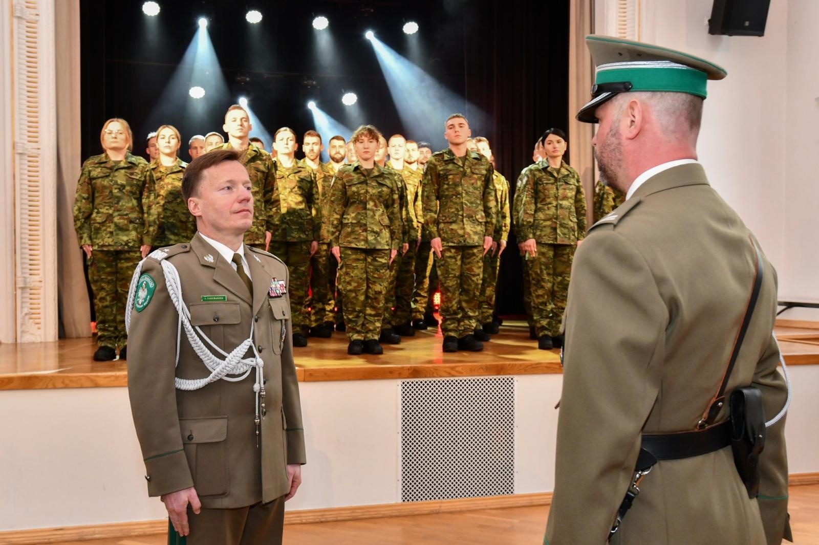 Zdjęcie w galerii na portalu naszraciborz.pl: Uroczyste ślubowanie nowych funkcjonariuszy Śląskiego Oddziału Straży Granicznej wiadomości z regionu