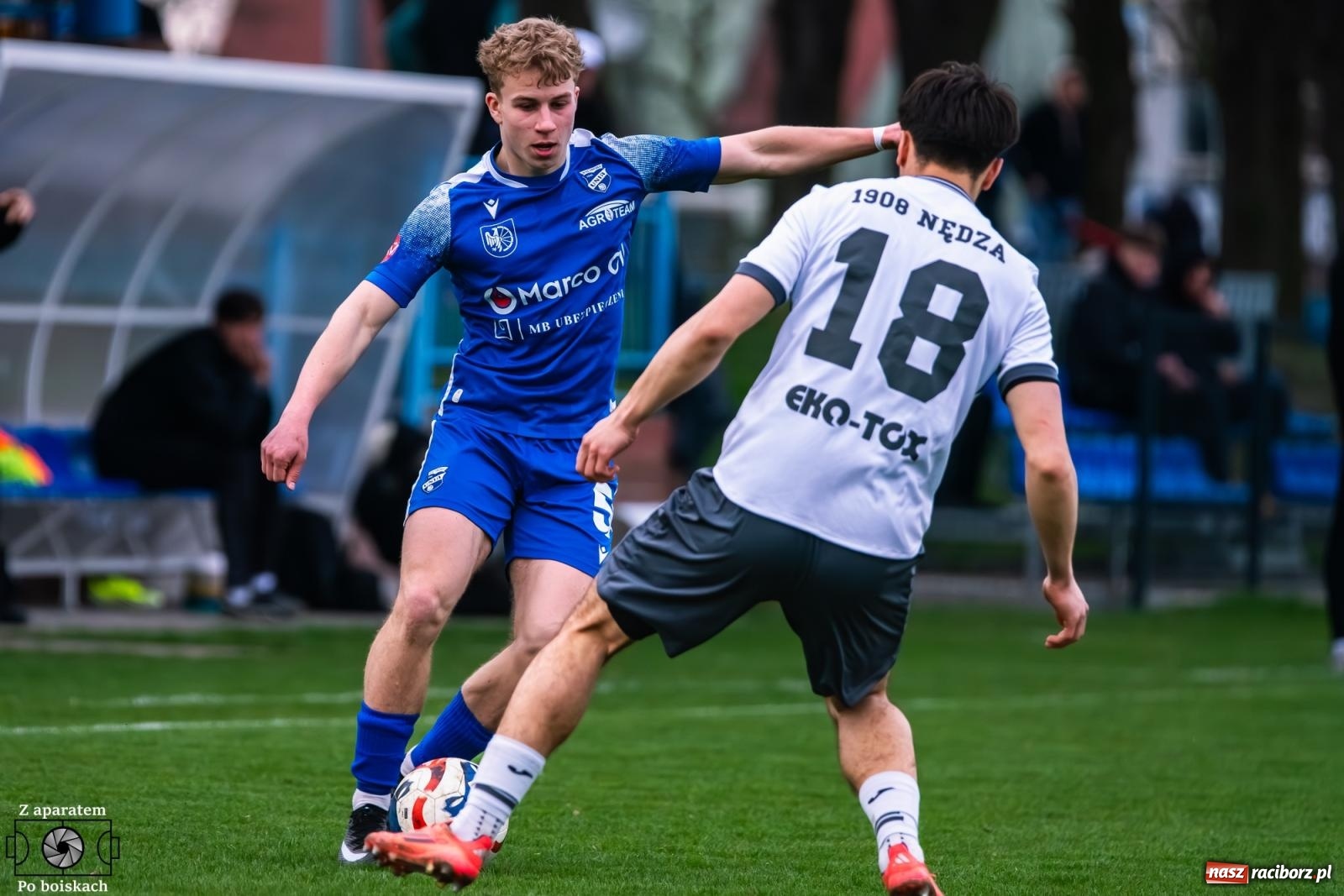 Zdjęcie w galerii na portalu naszraciborz.pl: Była przewaga, była gra. Lecz punktów brak, bo skuteczność zła [FOTO] wiadomości z regionu