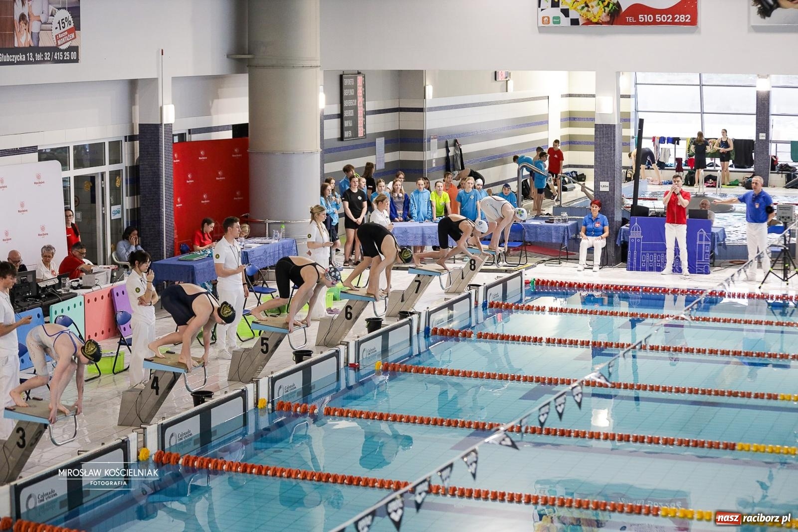 Zdjęcie w galerii na portalu naszraciborz.pl: Mistrzostwa Szkół Sportowych Racibórz 2026. Ponad 380 zawodników na pływalni H2Ostróg [FOTO] wiadomości z regionu