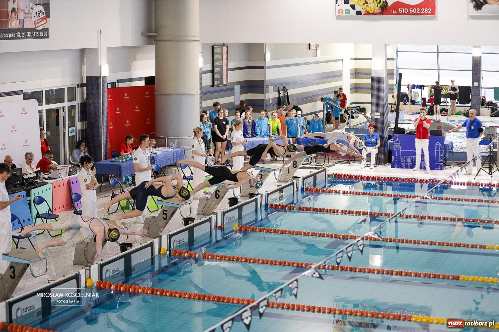 Zdjęcie w galerii na portalu naszraciborz.pl: Mistrzostwa Szkół Sportowych Racibórz 2026. Ponad 380 zawodników na pływalni H2Ostróg [FOTO] wiadomości z regionu
