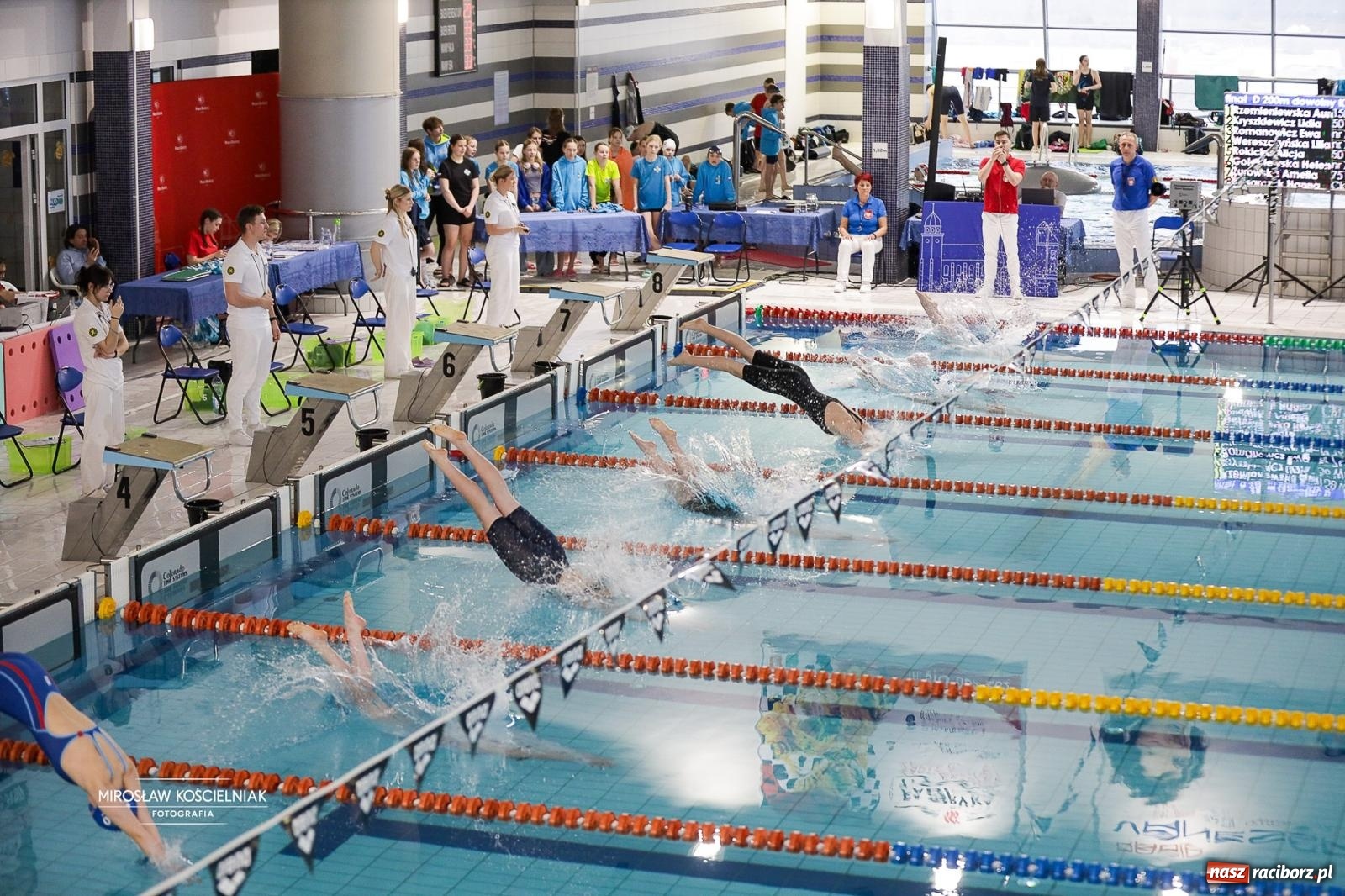 Zdjęcie w galerii na portalu naszraciborz.pl: Mistrzostwa Szkół Sportowych Racibórz 2026. Ponad 380 zawodników na pływalni H2Ostróg [FOTO] wiadomości z regionu