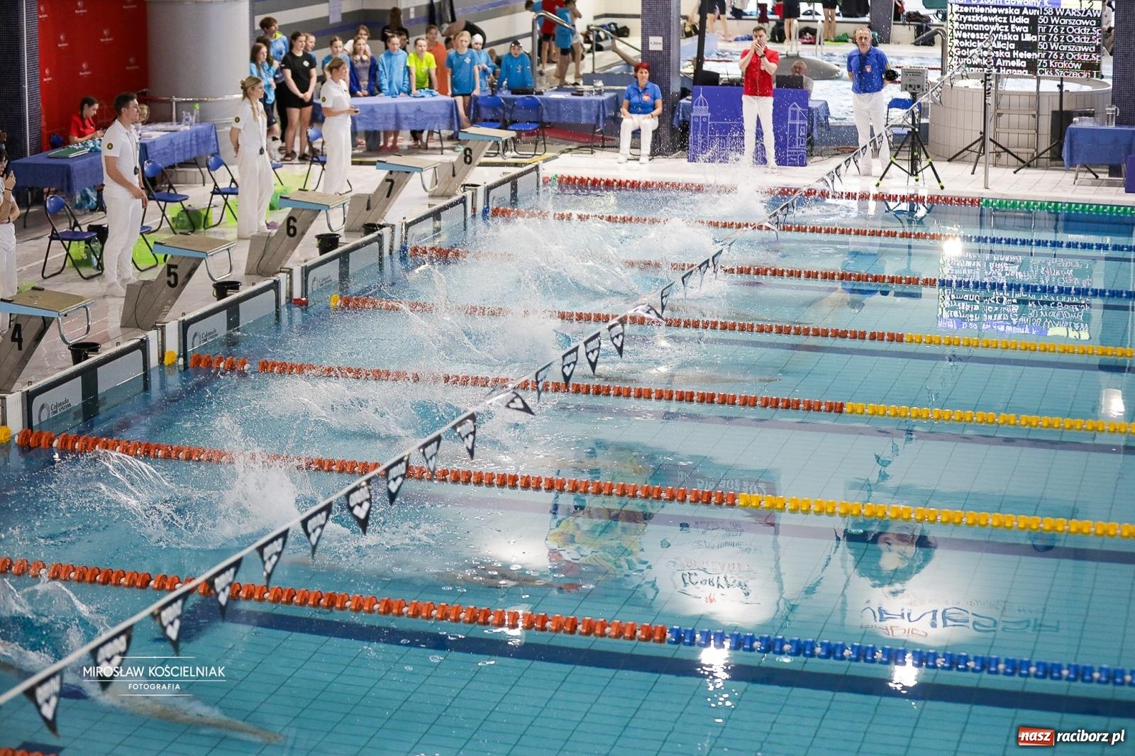Zdjęcie w galerii na portalu naszraciborz.pl: Mistrzostwa Szkół Sportowych Racibórz 2026. Ponad 380 zawodników na pływalni H2Ostróg [FOTO] wiadomości z regionu