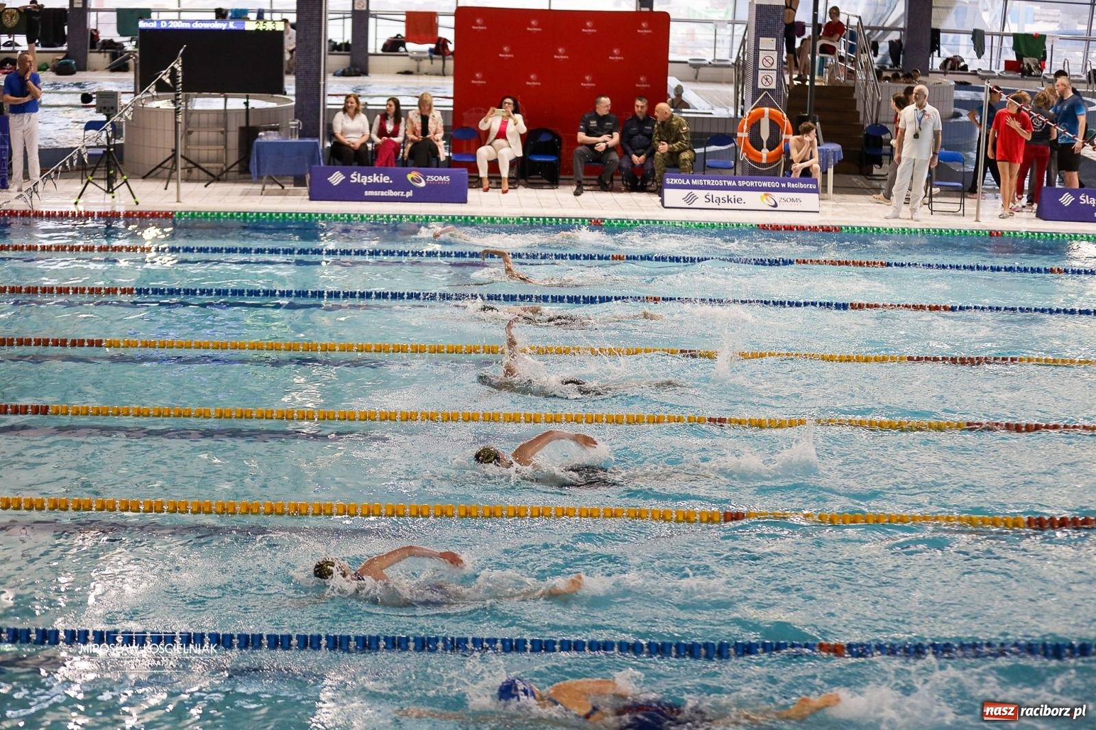 Zdjęcie w galerii na portalu naszraciborz.pl: Mistrzostwa Szkół Sportowych Racibórz 2026. Ponad 380 zawodników na pływalni H2Ostróg [FOTO] wiadomości z regionu