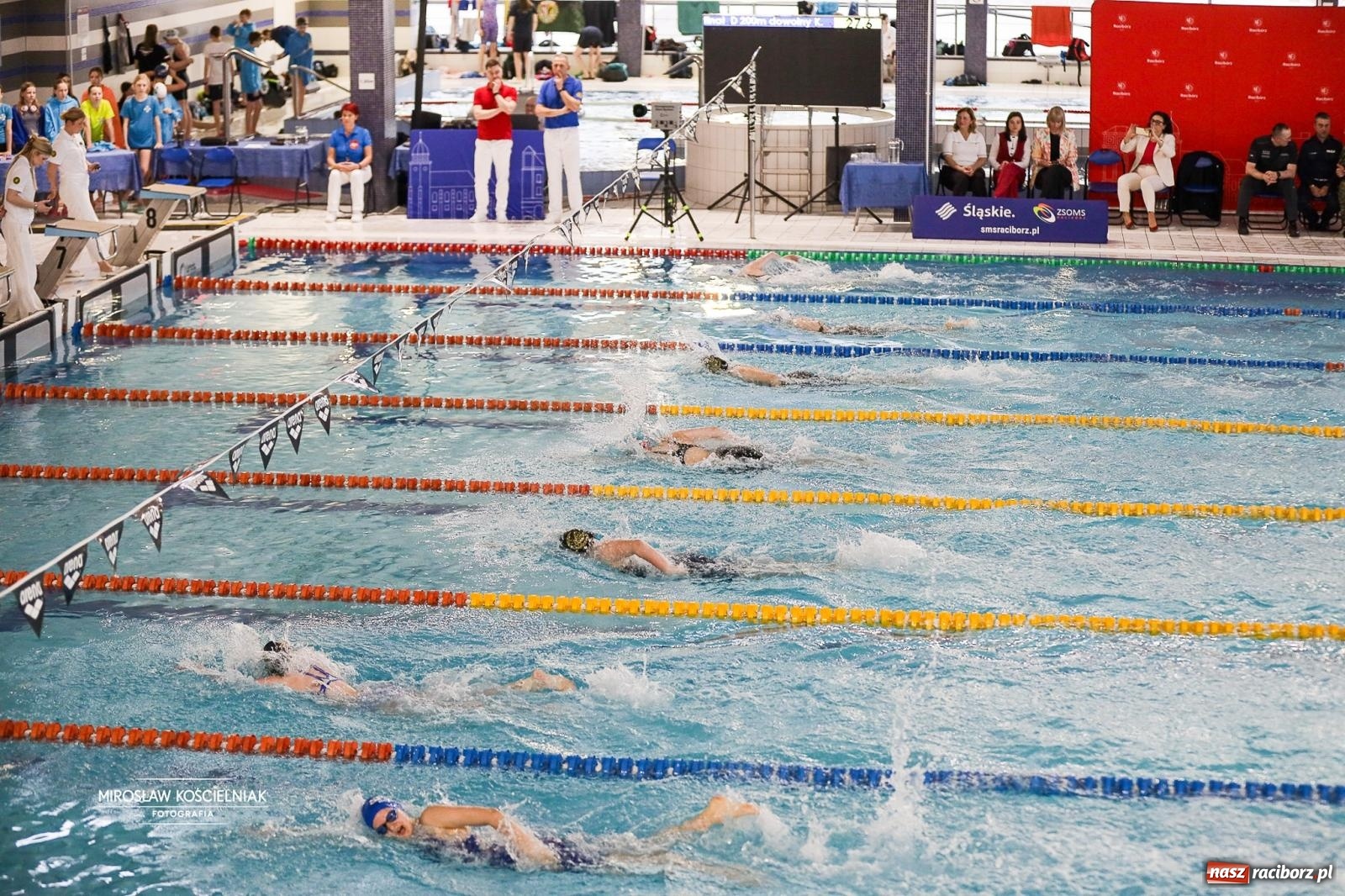 Zdjęcie w galerii na portalu naszraciborz.pl: Mistrzostwa Szkół Sportowych Racibórz 2026. Ponad 380 zawodników na pływalni H2Ostróg [FOTO] wiadomości z regionu