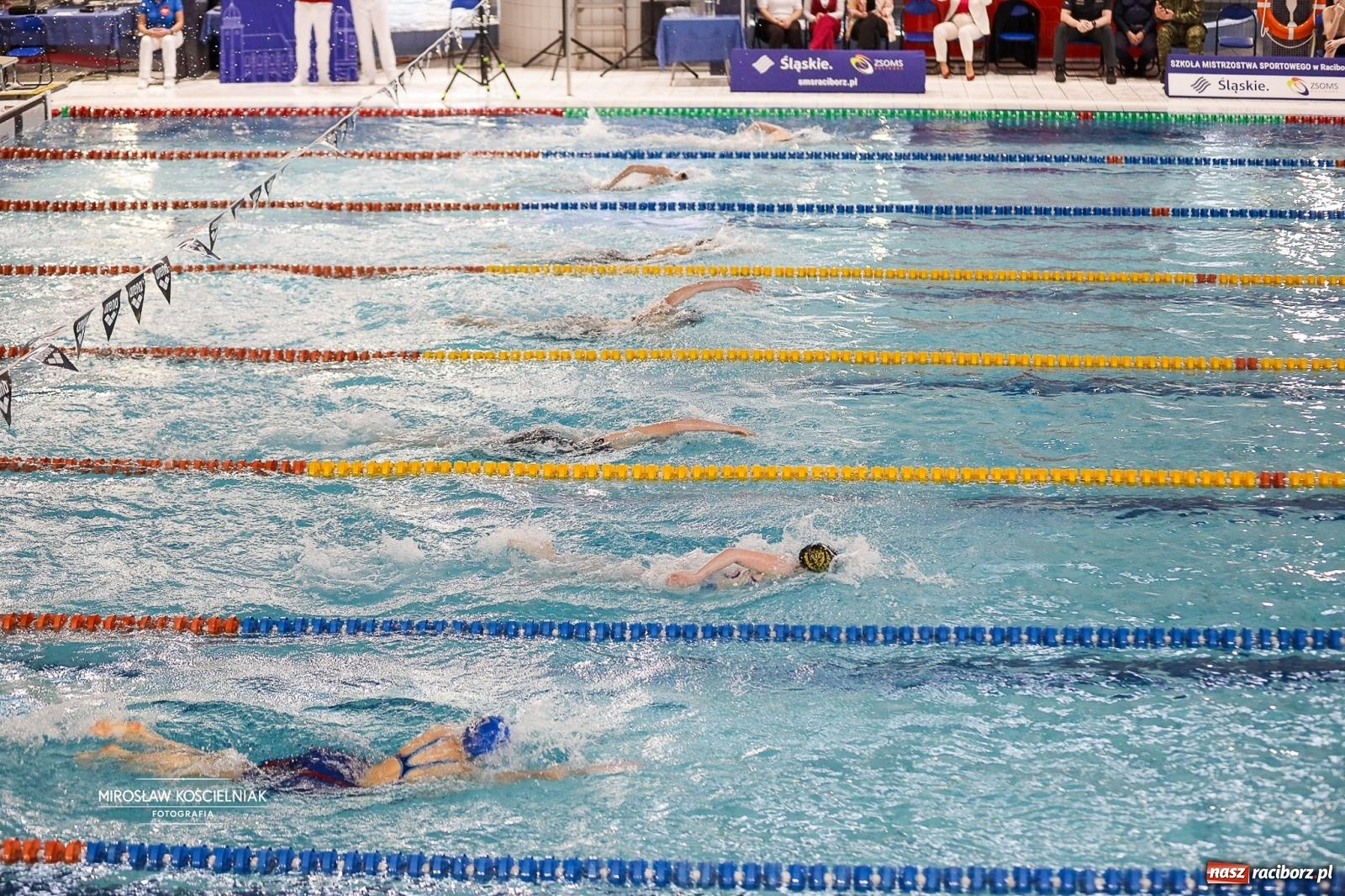Zdjęcie w galerii na portalu naszraciborz.pl: Mistrzostwa Szkół Sportowych Racibórz 2026. Ponad 380 zawodników na pływalni H2Ostróg [FOTO] wiadomości z regionu
