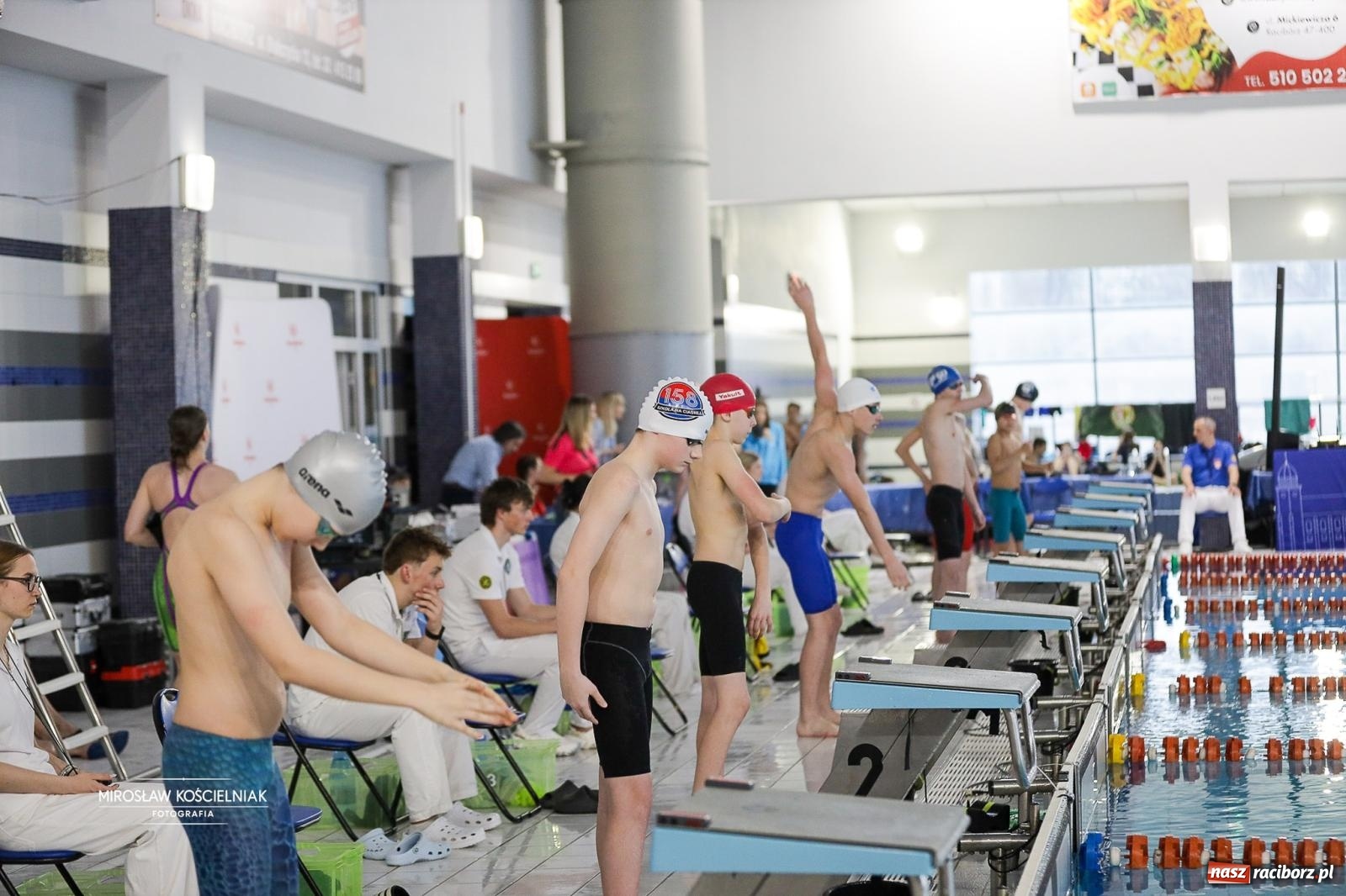 Zdjęcie w galerii na portalu naszraciborz.pl: Mistrzostwa Szkół Sportowych Racibórz 2026. Ponad 380 zawodników na pływalni H2Ostróg [FOTO] wiadomości z regionu