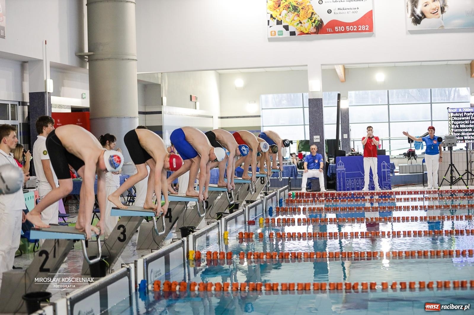 Zdjęcie w galerii na portalu naszraciborz.pl: Mistrzostwa Szkół Sportowych Racibórz 2026. Ponad 380 zawodników na pływalni H2Ostróg [FOTO] wiadomości z regionu