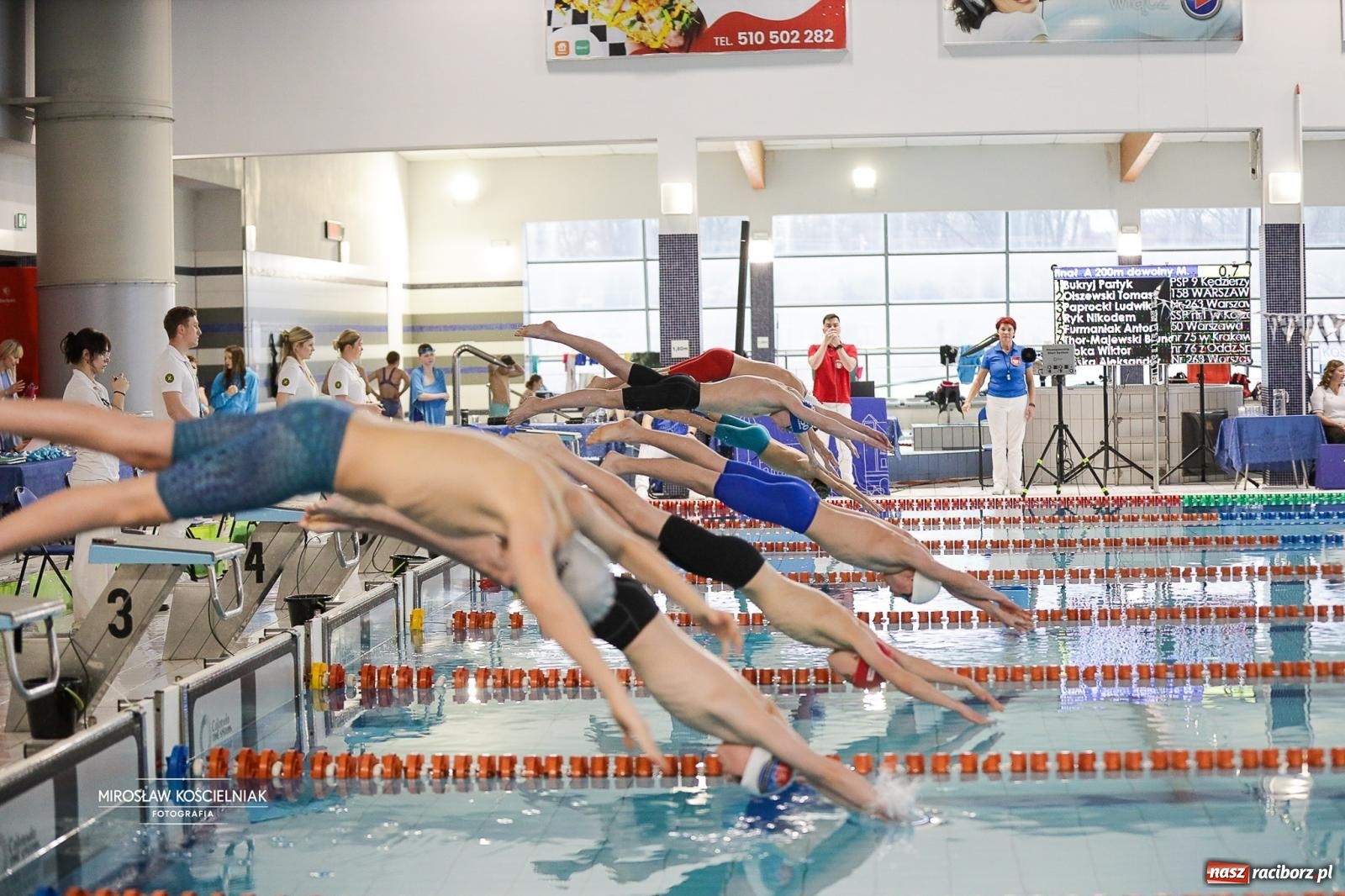 Zdjęcie w galerii na portalu naszraciborz.pl: Mistrzostwa Szkół Sportowych Racibórz 2026. Ponad 380 zawodników na pływalni H2Ostróg [FOTO] wiadomości z regionu