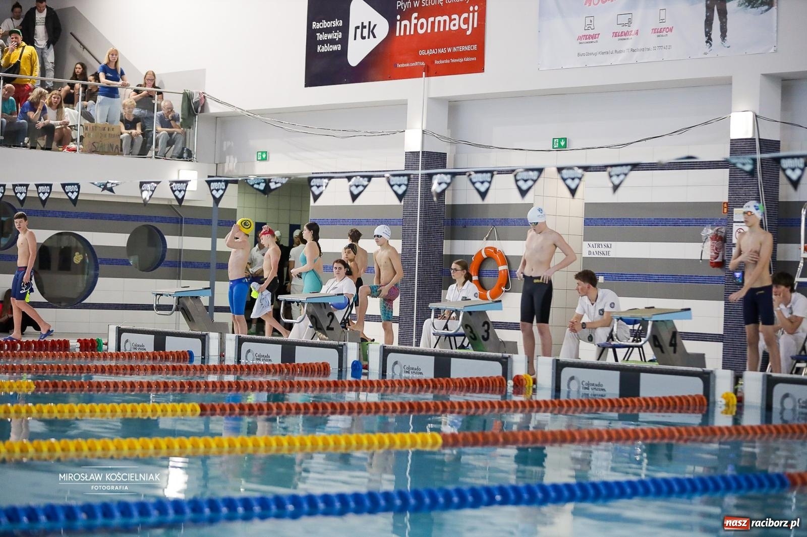 Zdjęcie w galerii na portalu naszraciborz.pl: Mistrzostwa Szkół Sportowych Racibórz 2026. Ponad 380 zawodników na pływalni H2Ostróg [FOTO] wiadomości z regionu
