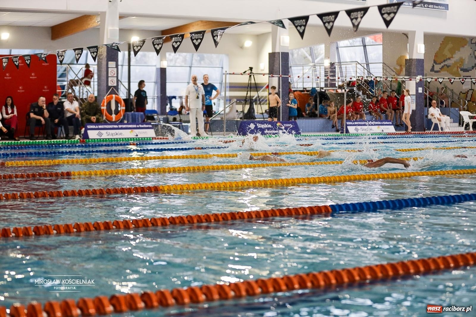 Zdjęcie w galerii na portalu naszraciborz.pl: Mistrzostwa Szkół Sportowych Racibórz 2026. Ponad 380 zawodników na pływalni H2Ostróg [FOTO] wiadomości z regionu