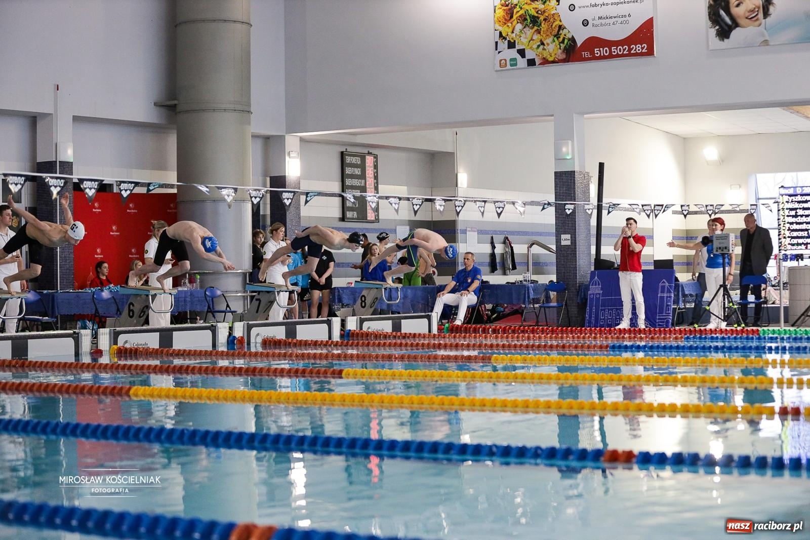 Zdjęcie w galerii na portalu naszraciborz.pl: Mistrzostwa Szkół Sportowych Racibórz 2026. Ponad 380 zawodników na pływalni H2Ostróg [FOTO] wiadomości z regionu