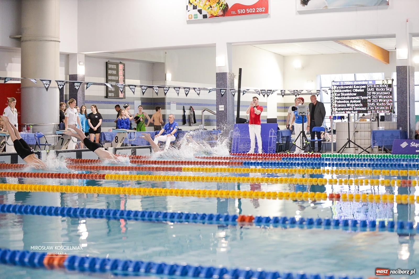 Zdjęcie w galerii na portalu naszraciborz.pl: Mistrzostwa Szkół Sportowych Racibórz 2026. Ponad 380 zawodników na pływalni H2Ostróg [FOTO] wiadomości z regionu