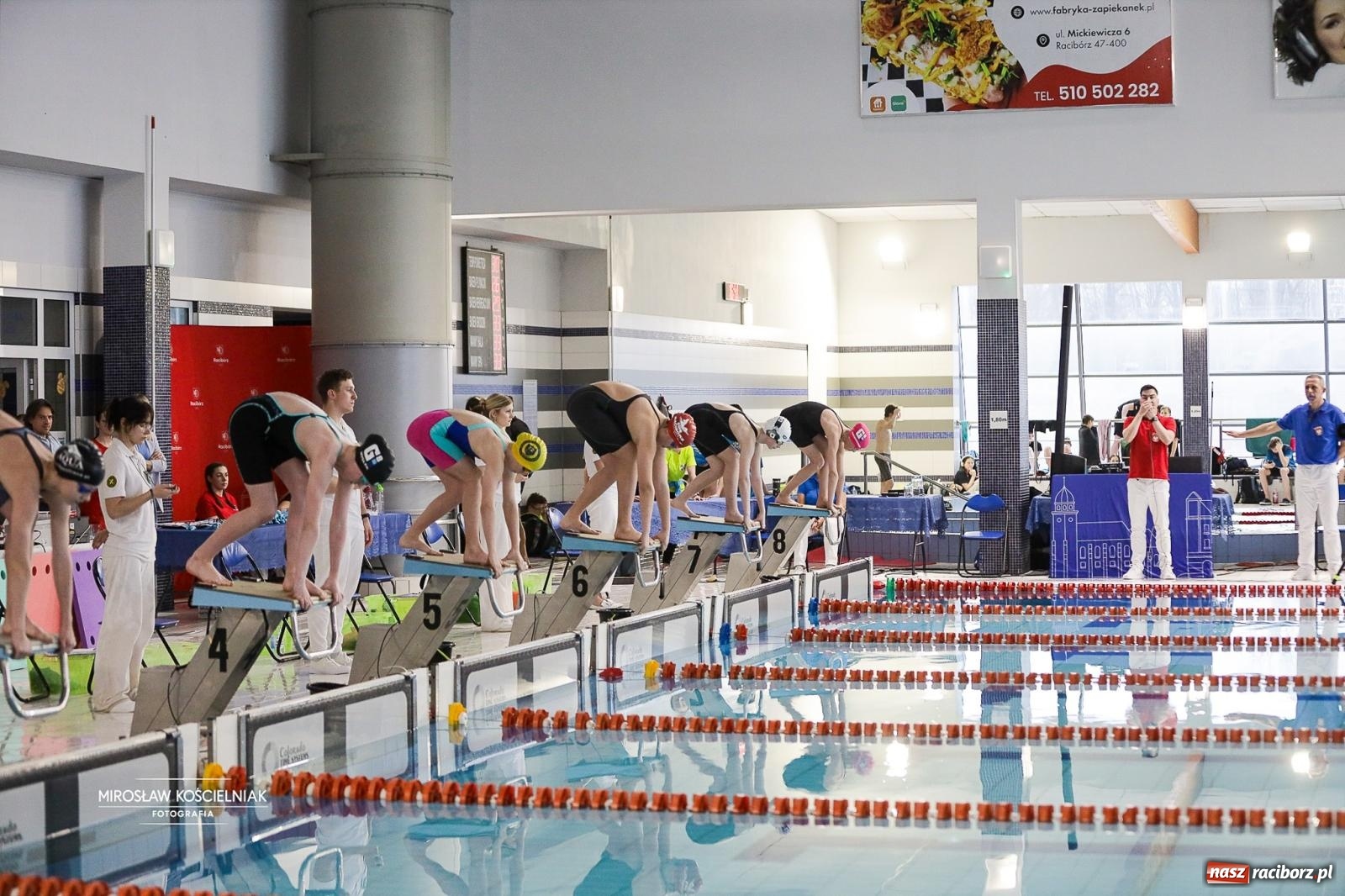 Zdjęcie w galerii na portalu naszraciborz.pl: Mistrzostwa Szkół Sportowych Racibórz 2026. Ponad 380 zawodników na pływalni H2Ostróg [FOTO] wiadomości z regionu