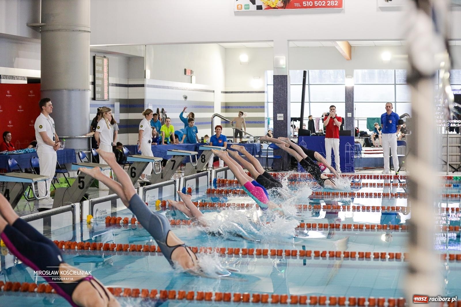 Zdjęcie w galerii na portalu naszraciborz.pl: Mistrzostwa Szkół Sportowych Racibórz 2026. Ponad 380 zawodników na pływalni H2Ostróg [FOTO] wiadomości z regionu