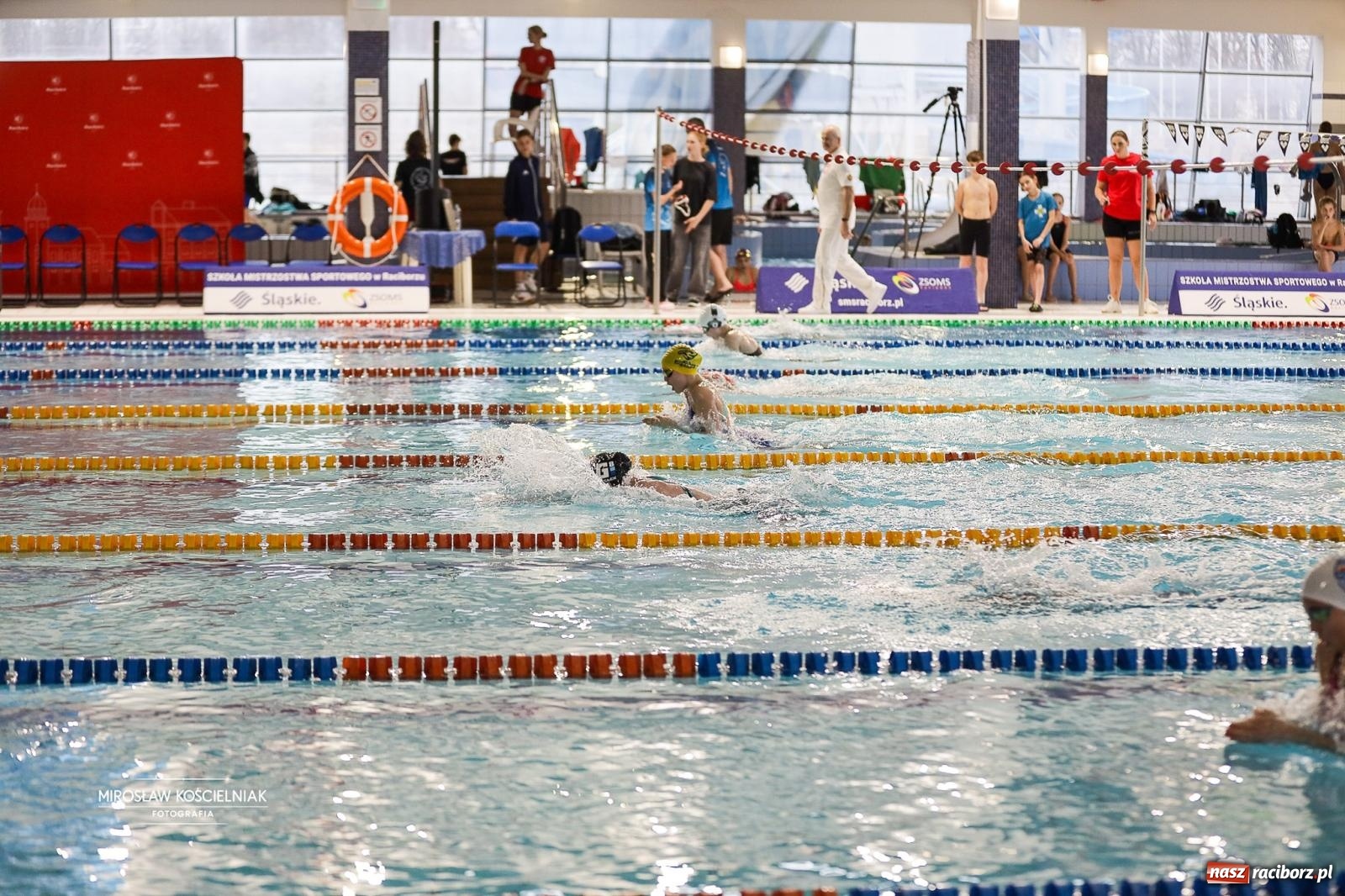Zdjęcie w galerii na portalu naszraciborz.pl: Mistrzostwa Szkół Sportowych Racibórz 2026. Ponad 380 zawodników na pływalni H2Ostróg [FOTO] wiadomości z regionu