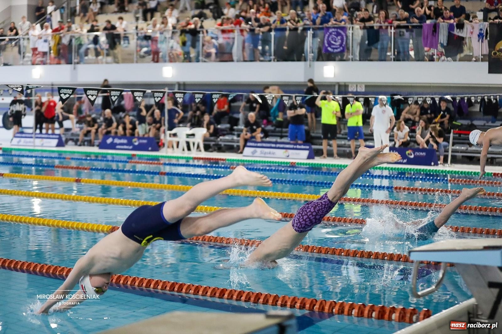 Zdjęcie w galerii na portalu naszraciborz.pl: Mistrzostwa Szkół Sportowych Racibórz 2026. Ponad 380 zawodników na pływalni H2Ostróg [FOTO] wiadomości z regionu