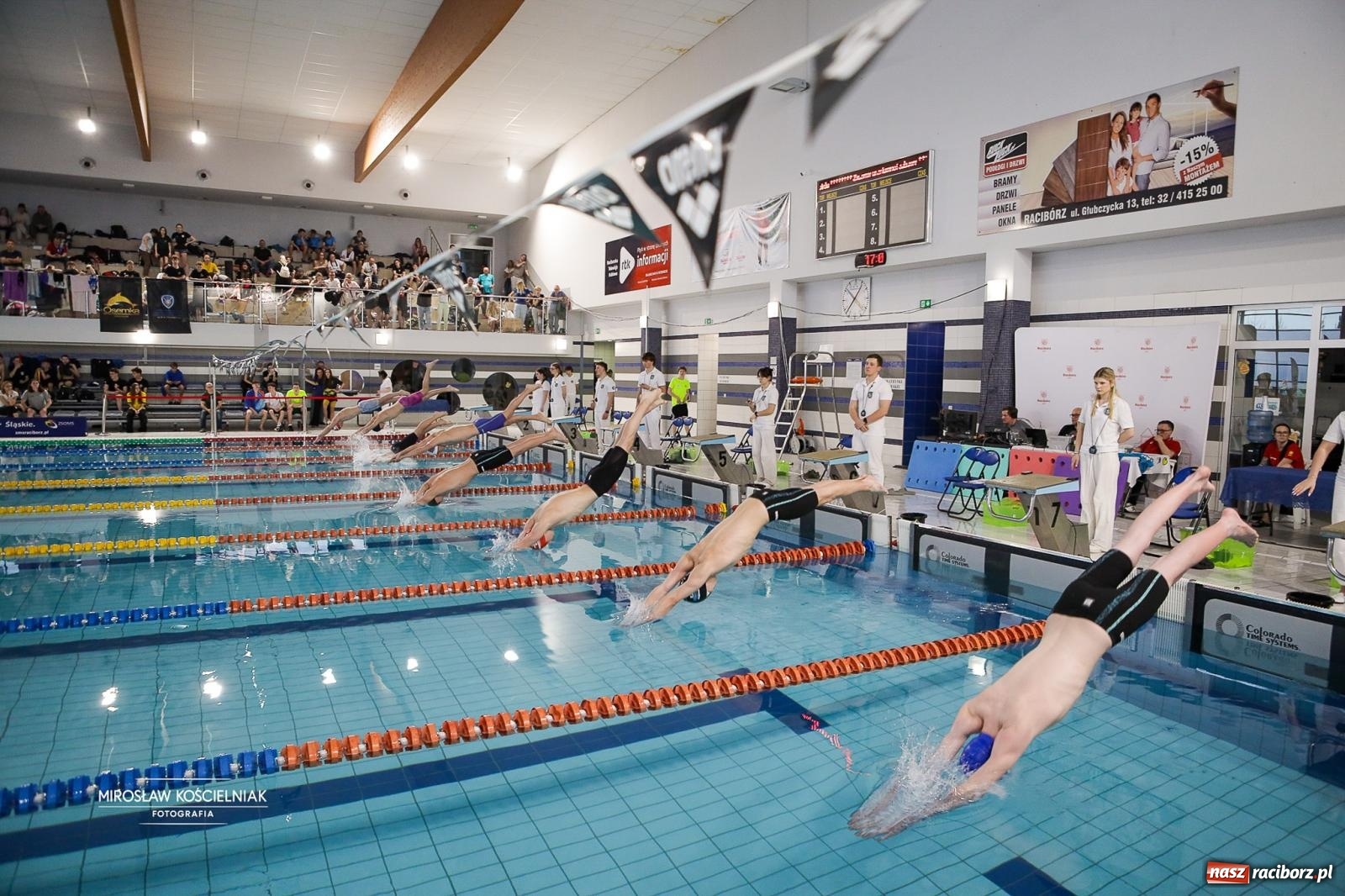 Zdjęcie w galerii na portalu naszraciborz.pl: Mistrzostwa Szkół Sportowych Racibórz 2026. Ponad 380 zawodników na pływalni H2Ostróg [FOTO] wiadomości z regionu
