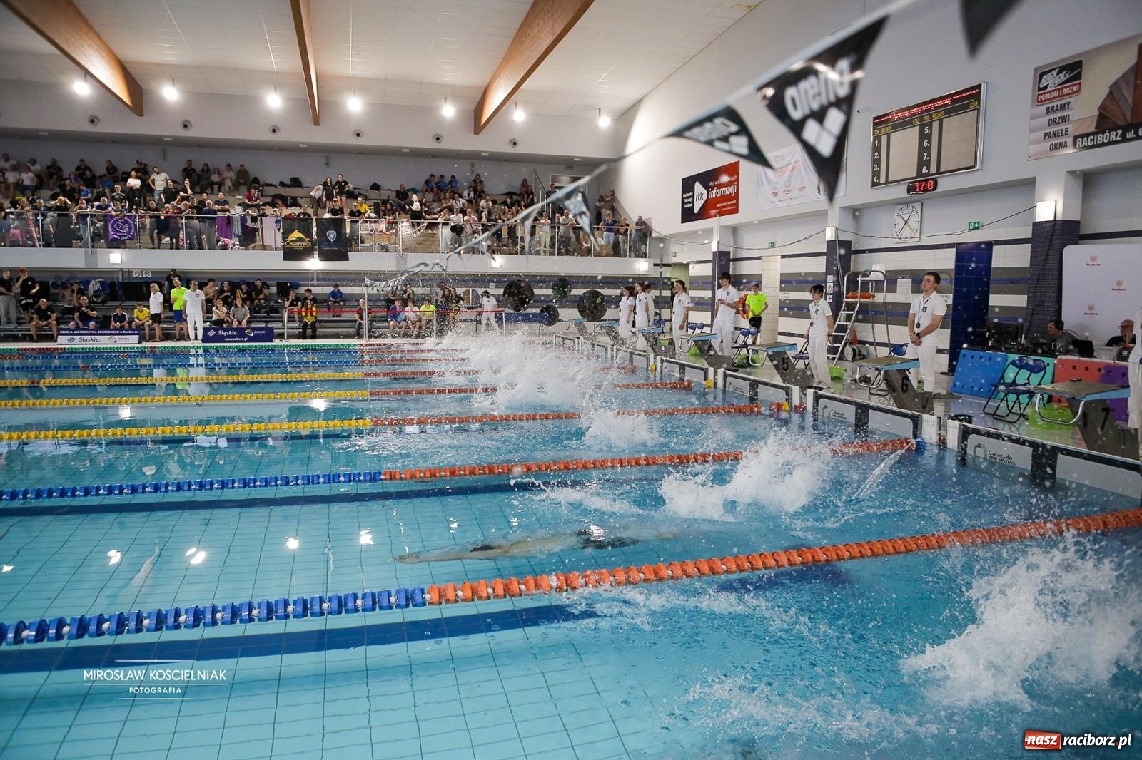 Zdjęcie w galerii na portalu naszraciborz.pl: Mistrzostwa Szkół Sportowych Racibórz 2026. Ponad 380 zawodników na pływalni H2Ostróg [FOTO] wiadomości z regionu