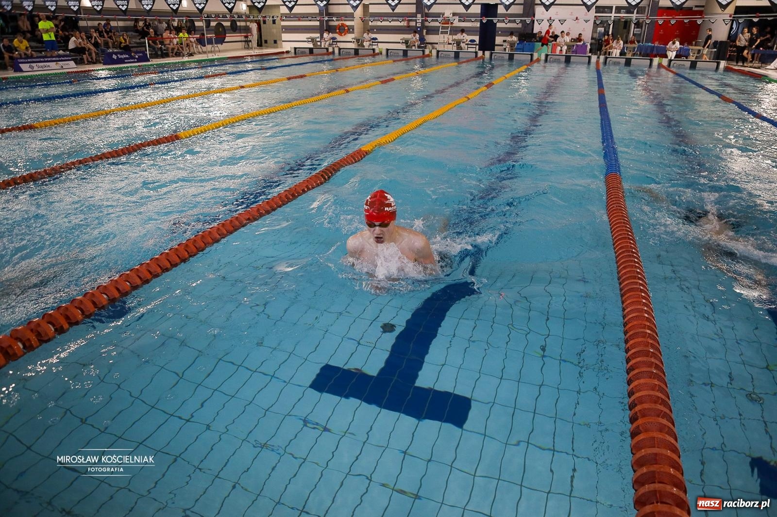 Zdjęcie w galerii na portalu naszraciborz.pl: Mistrzostwa Szkół Sportowych Racibórz 2026. Ponad 380 zawodników na pływalni H2Ostróg [FOTO] wiadomości z regionu