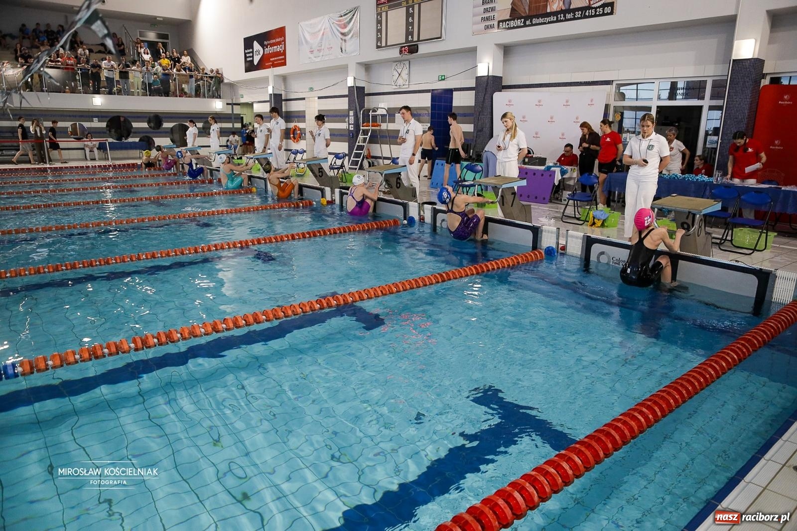 Zdjęcie w galerii na portalu naszraciborz.pl: Mistrzostwa Szkół Sportowych Racibórz 2026. Ponad 380 zawodników na pływalni H2Ostróg [FOTO] wiadomości z regionu