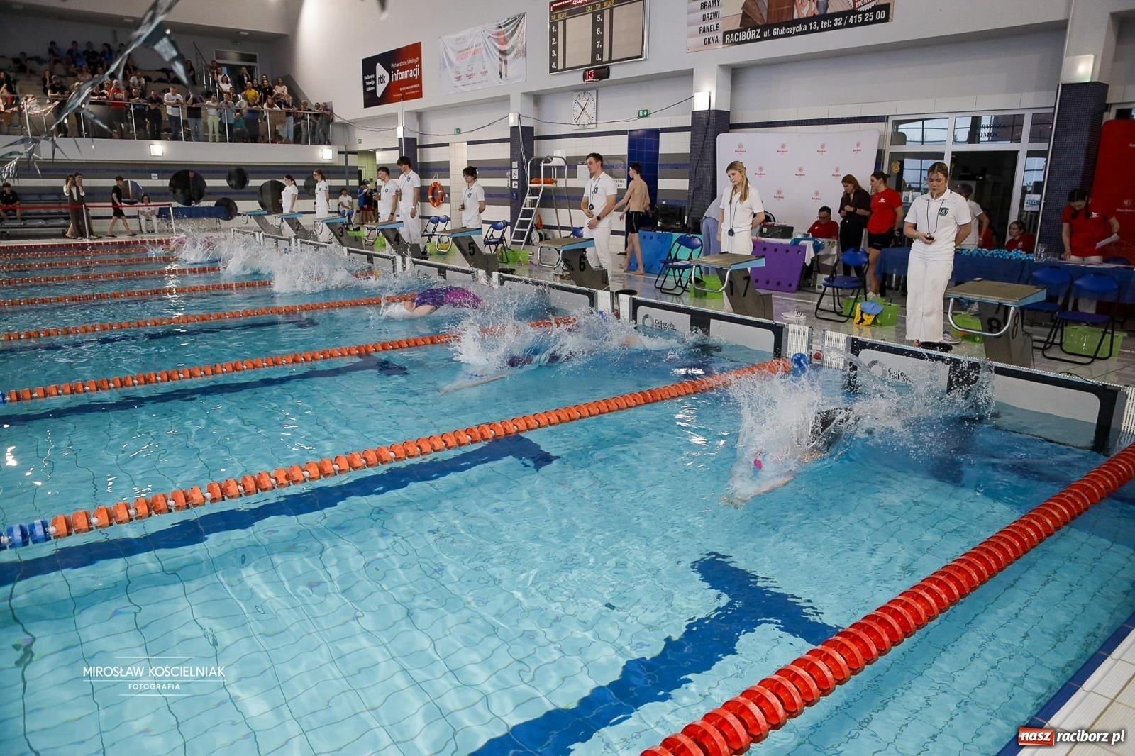 Zdjęcie w galerii na portalu naszraciborz.pl: Mistrzostwa Szkół Sportowych Racibórz 2026. Ponad 380 zawodników na pływalni H2Ostróg [FOTO] wiadomości z regionu