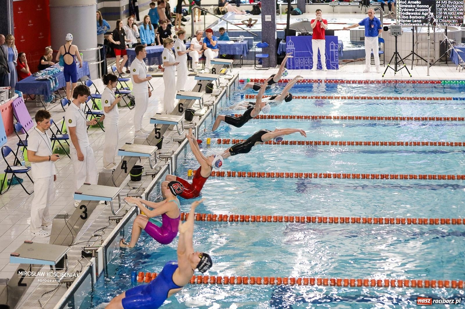 Zdjęcie w galerii na portalu naszraciborz.pl: Mistrzostwa Szkół Sportowych Racibórz 2026. Ponad 380 zawodników na pływalni H2Ostróg [FOTO] wiadomości z regionu